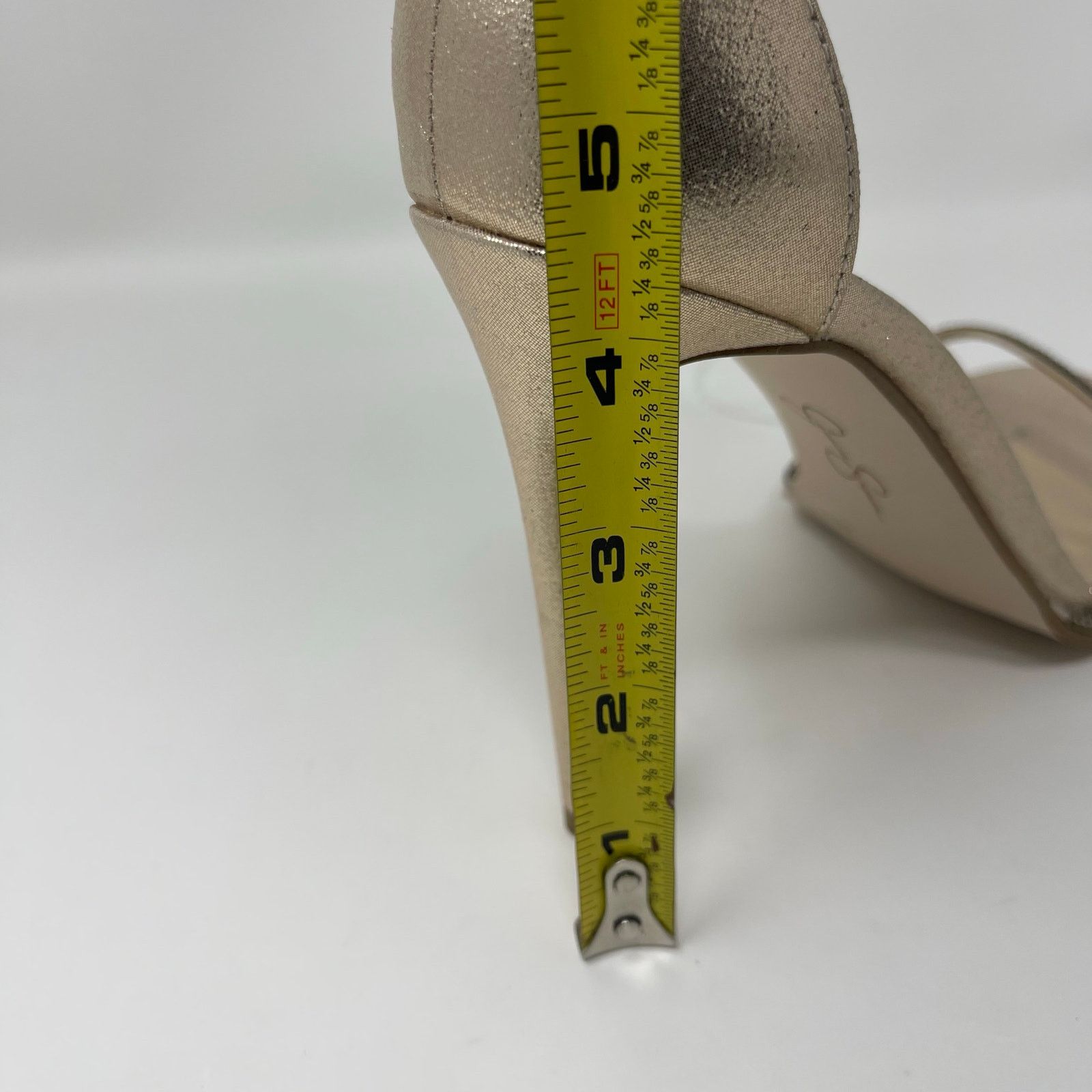 Jessica Simpson Jessica Simpson Ostey Heeled Sandals Womens 10.5 Champagne Size US 10.5 / IT 40.5 - 12 Thumbnail