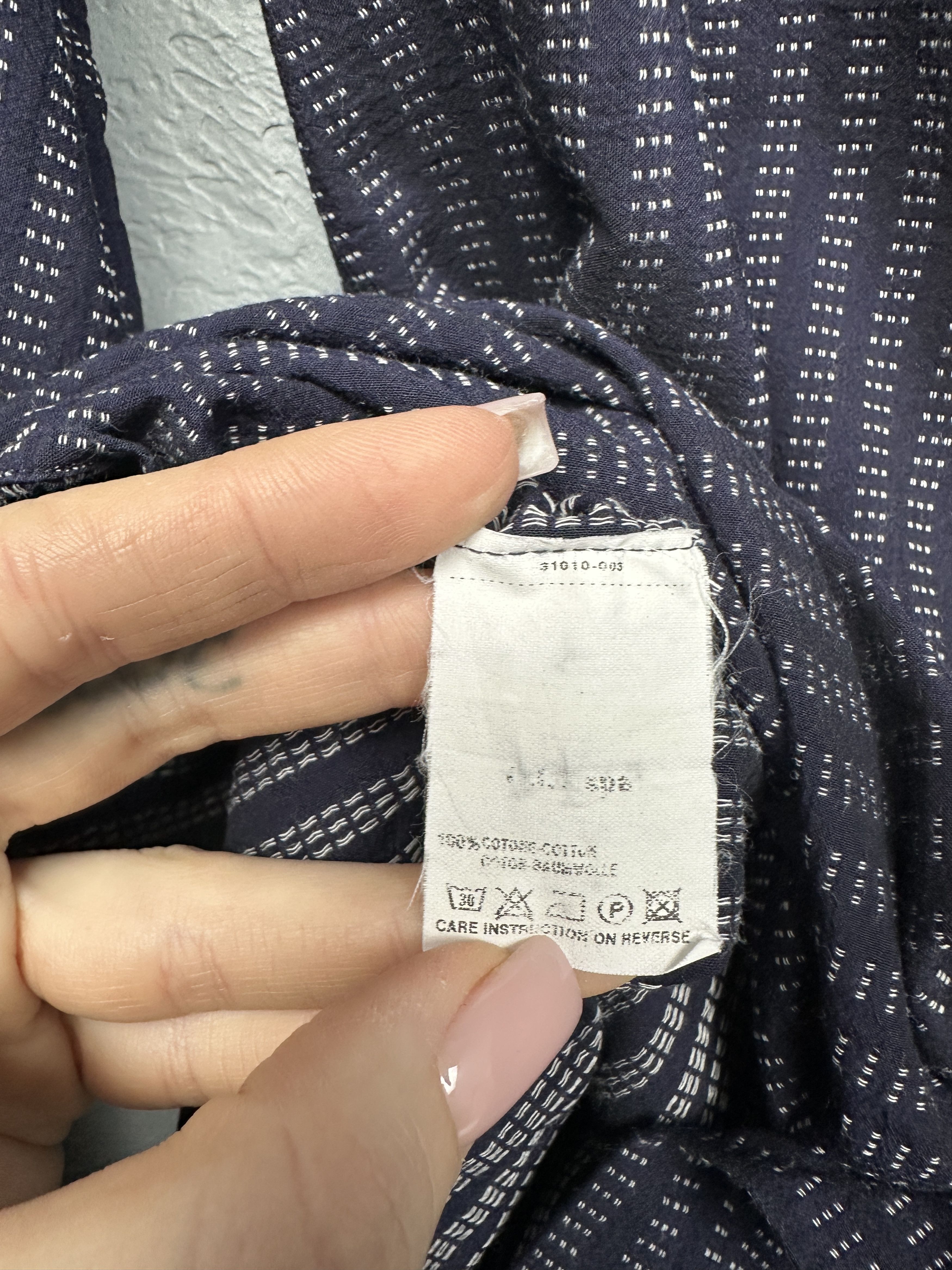 Emporio Armani Emporio Armani Mens Long Sleeve Shirt Size US L / EU 52-54 / 3 - 5 Thumbnail