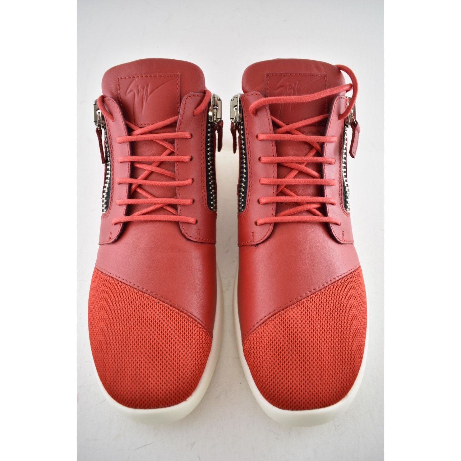 Giuseppe Zanotti Giuseppe Zanotti Megatron Red Low Top Sneaker 43 10 Size US 10 / EU 43 - 5 Thumbnail