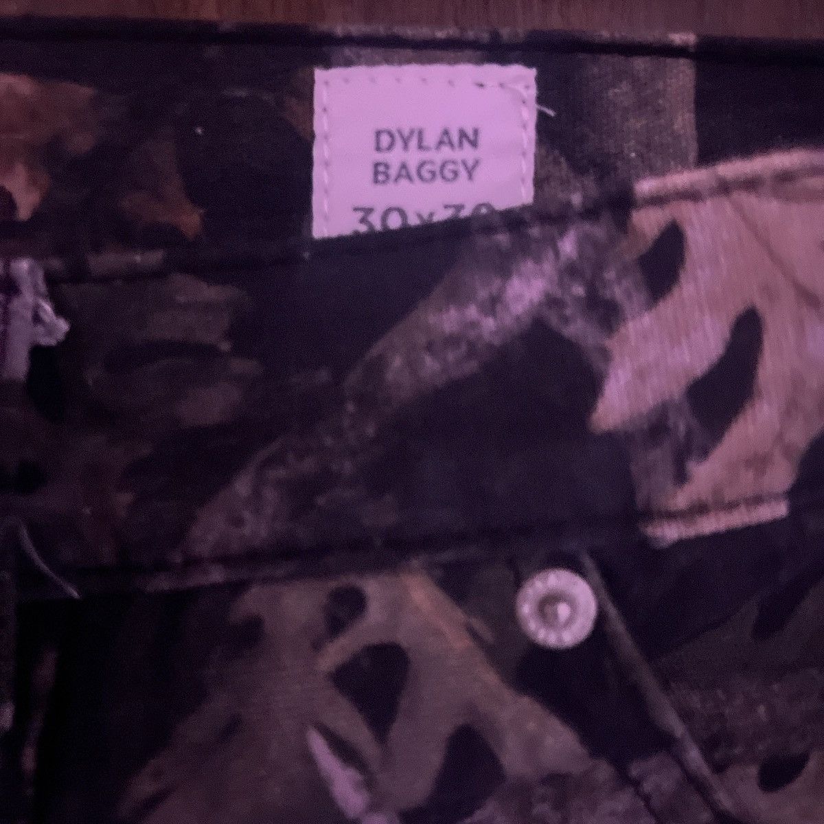 Pacsun Camo Baggy Carpenter Pants Size US 30 / EU 46 - 1 Thumbnail