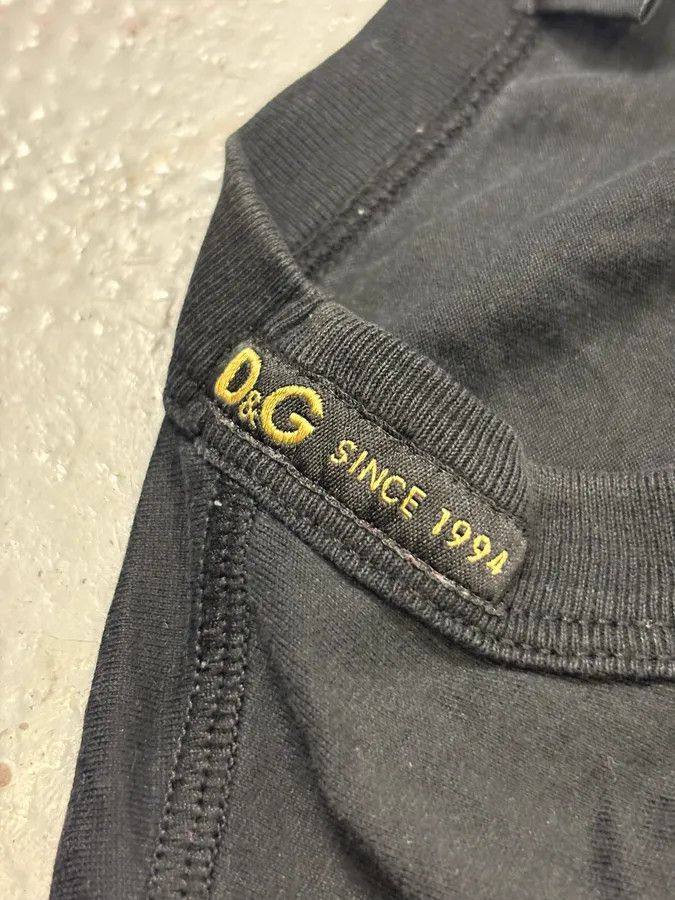 Dolce & Gabbana 2000s Dolce & Gabbana Black Show Me The Way T-Shirt Size US S / EU 44-46 / 1 - 9 Thumbnail
