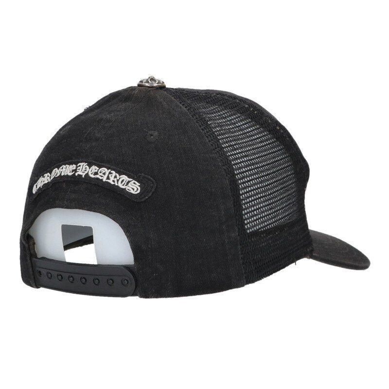 Chrome Hearts Chrome Hearts Denim Trucker Cap Hat Size ONE SIZE - 2 Thumbnail