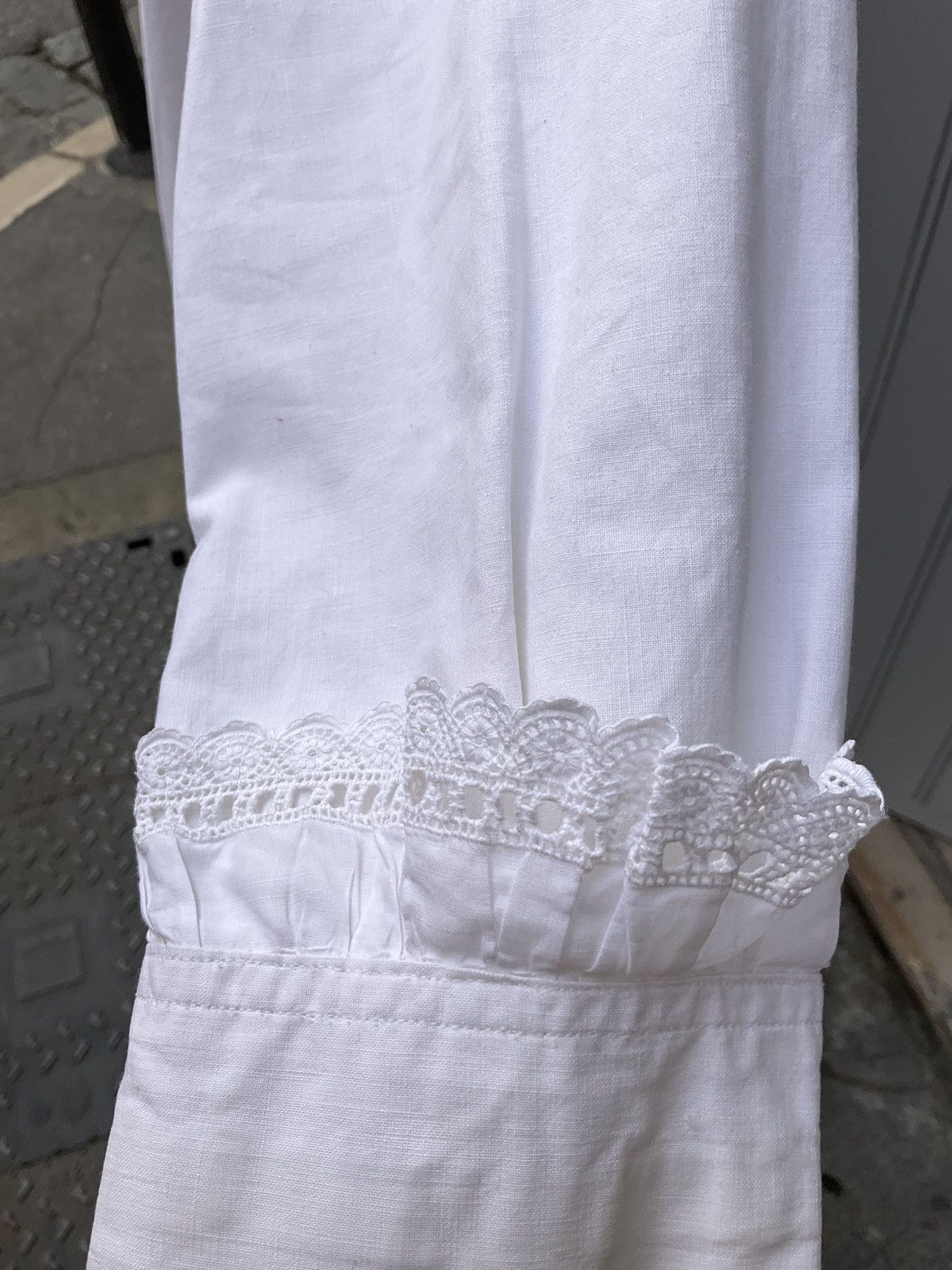 Vintage Antique cotton shirt Size M / US 6-8 / IT 42-44 - 13 Thumbnail
