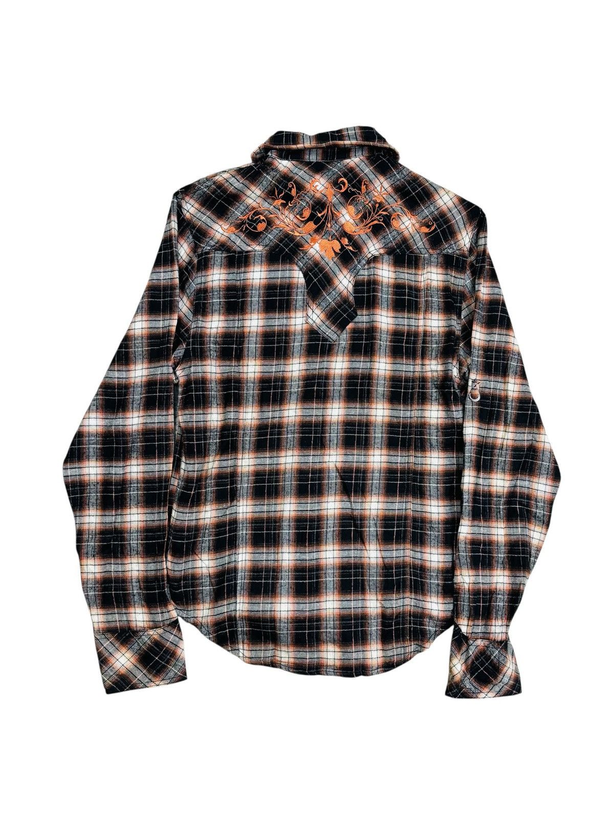 BUFFALO BOBS 2000s Semantic Design Vkei Style Tribal Western Button Shirt Size US M / EU 48-50 / 2 - 1 Thumbnail