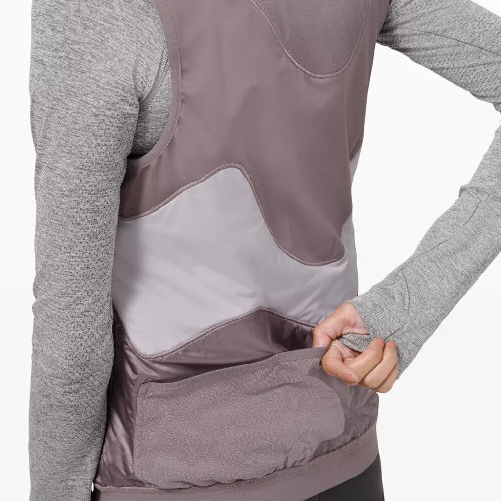 Lululemon LULULEMON Polar Pace Run Purple Pink Silver Vest Size S / US 4 / IT 40 - 5 Thumbnail