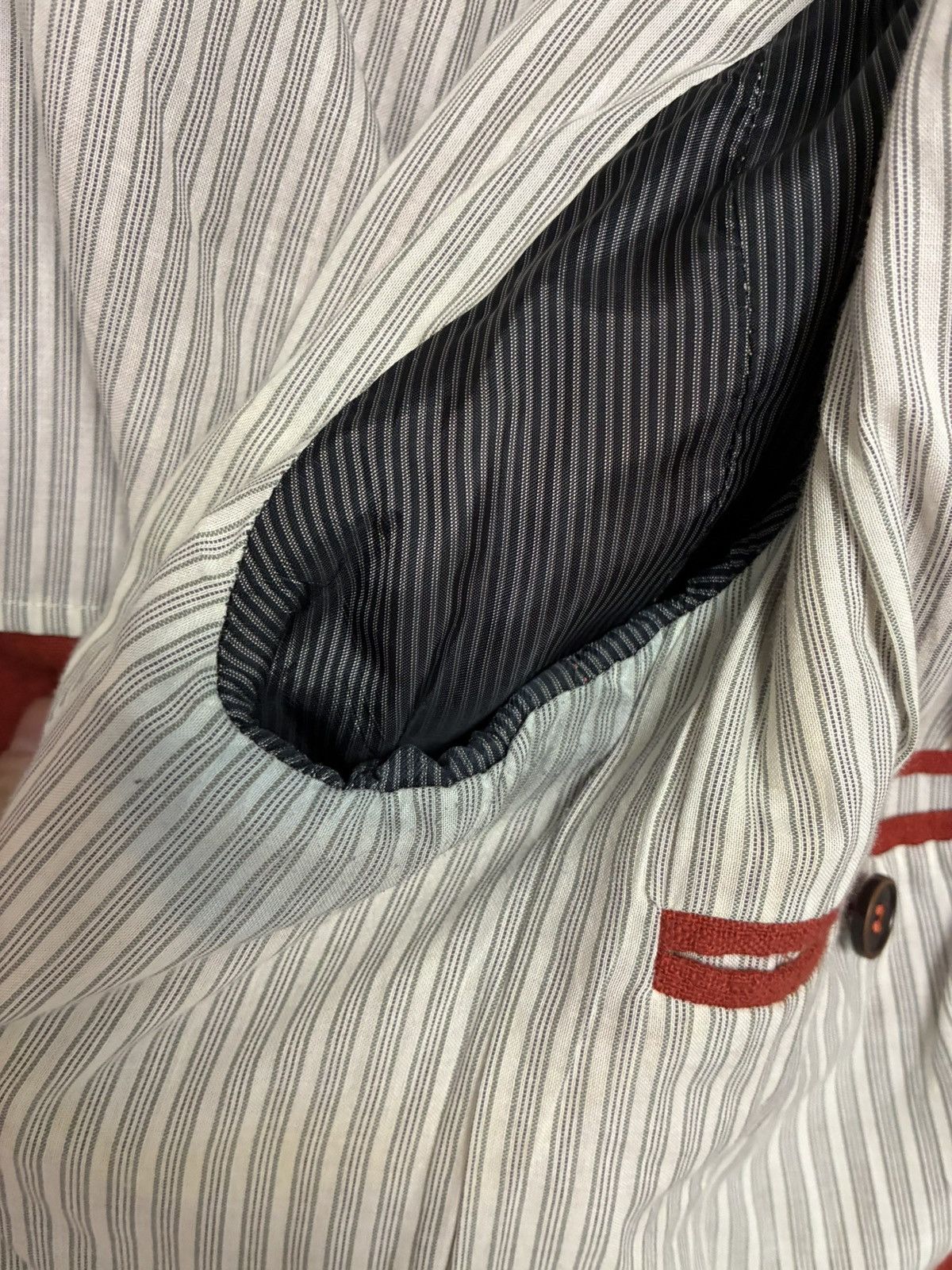 John Varvatos Multibutton scarlet jacket EU 52 USA 42 Size US L / EU 52-54 / 3 - 7 Thumbnail