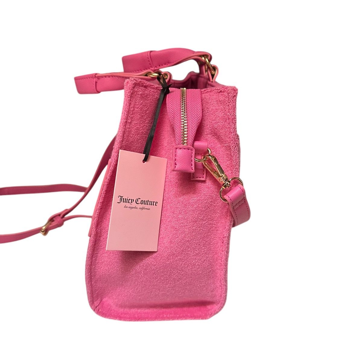 Juicy Couture Juicy Couture hot pink Billboard crossbody tote bag Size ONE SIZE - 5 Thumbnail