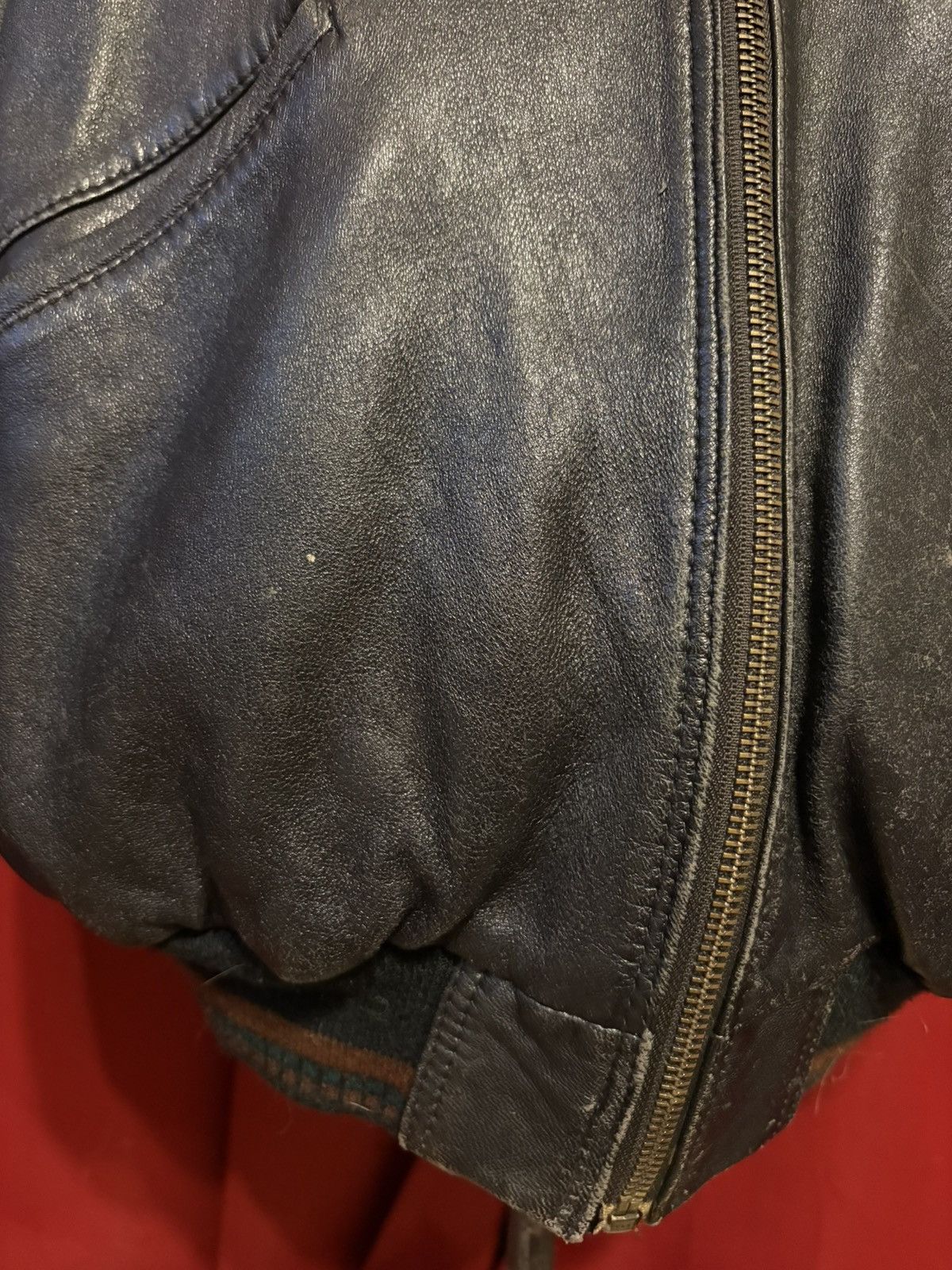 Vintage Vintage McDonald’s Leather Jacket 90’s Soviet Union Grail Size US L / EU 52-54 / 3 - 5 Thumbnail