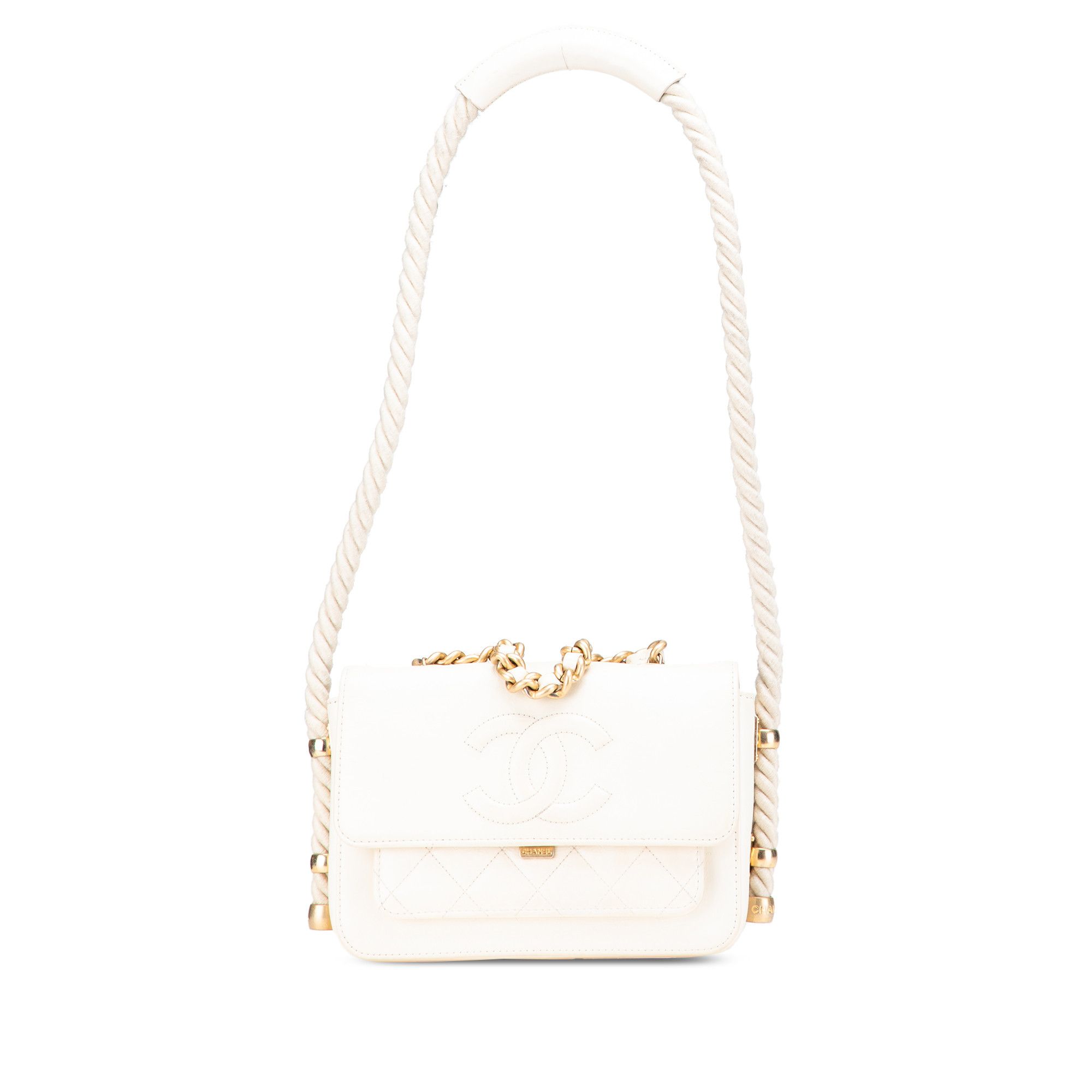 Chanel Chanel Crumpled Calfskin En Vogue Rope Flap Size ONE SIZE - 1 Thumbnail