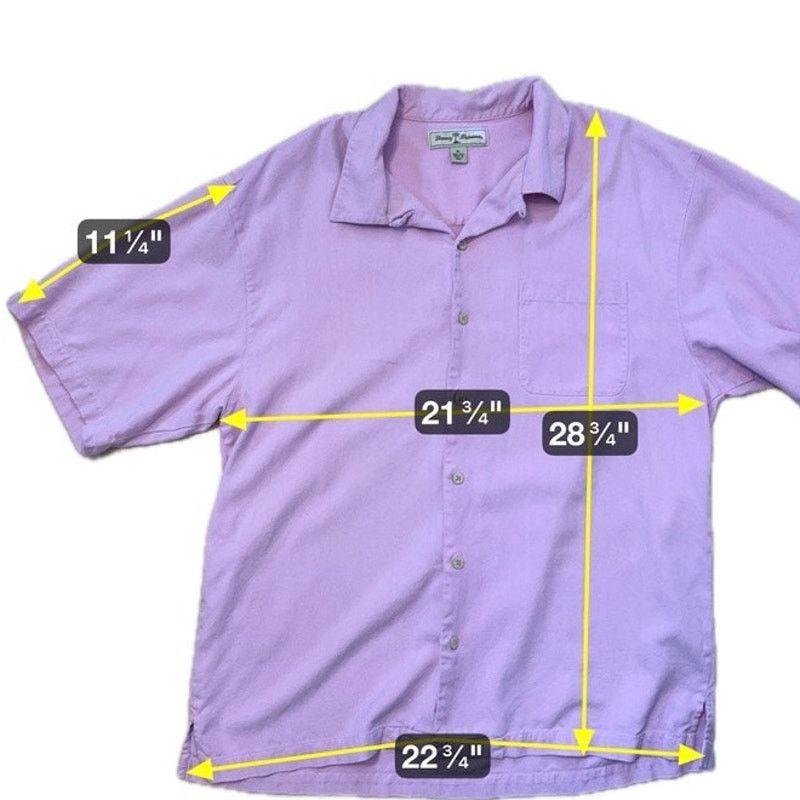 Tommy Bahama Tommy Bahama Silk Casual Button Down Shirt Pink Men XL Size US XL / EU 56 / 4 - 10 Thumbnail