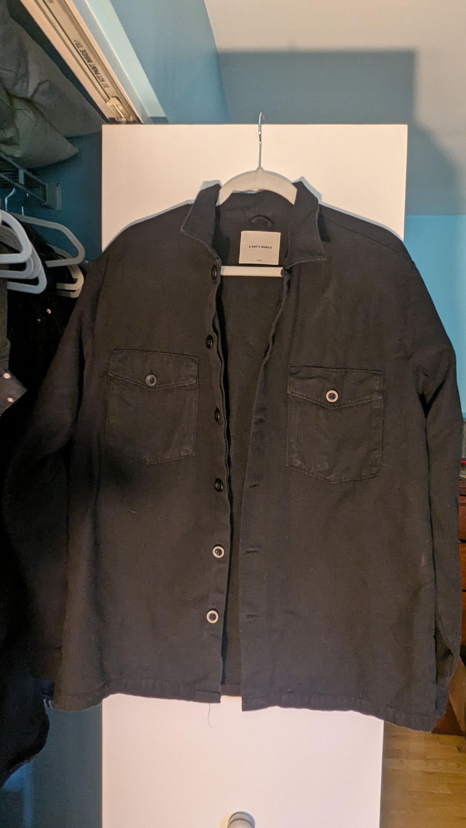 A Day's March Cotton Overshirt Size US L / EU 52-54 / 3 - 3 Thumbnail
