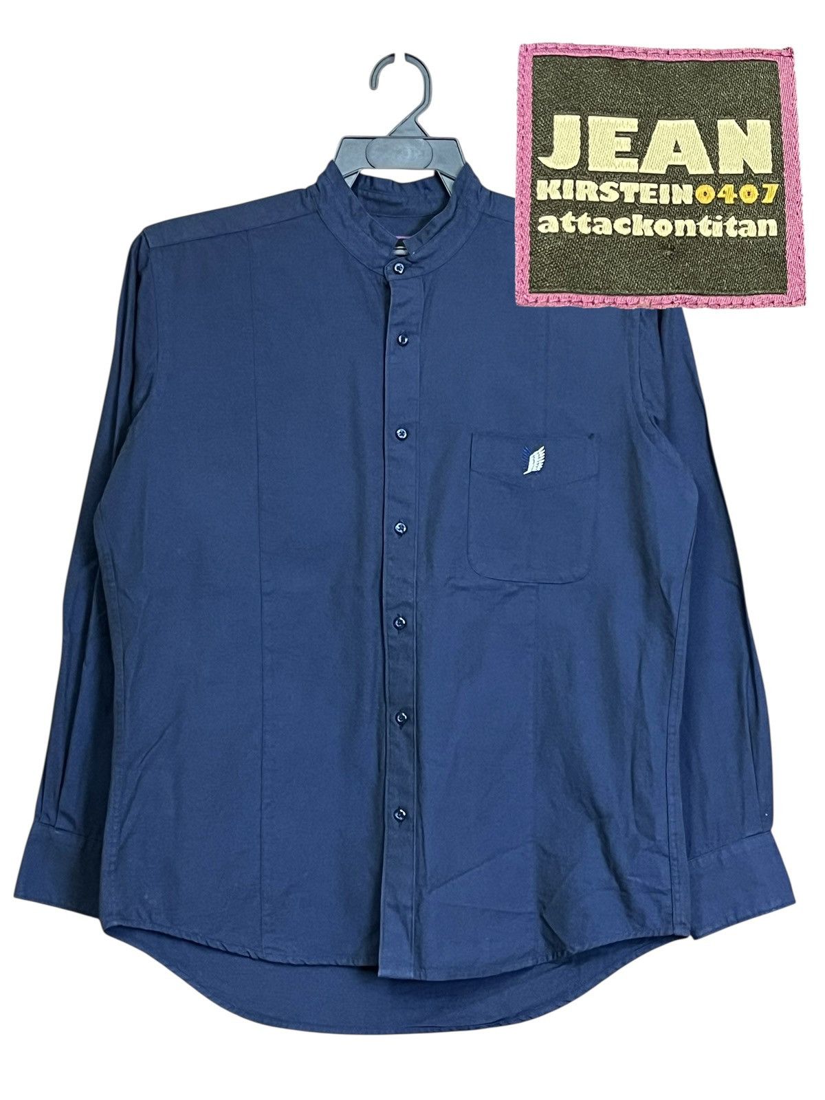 Anime Anime ATTACK ON TITAN-jean kirstein logo button ups shirts Size US M / EU 48-50 / 2 - 1 Thumbnail
