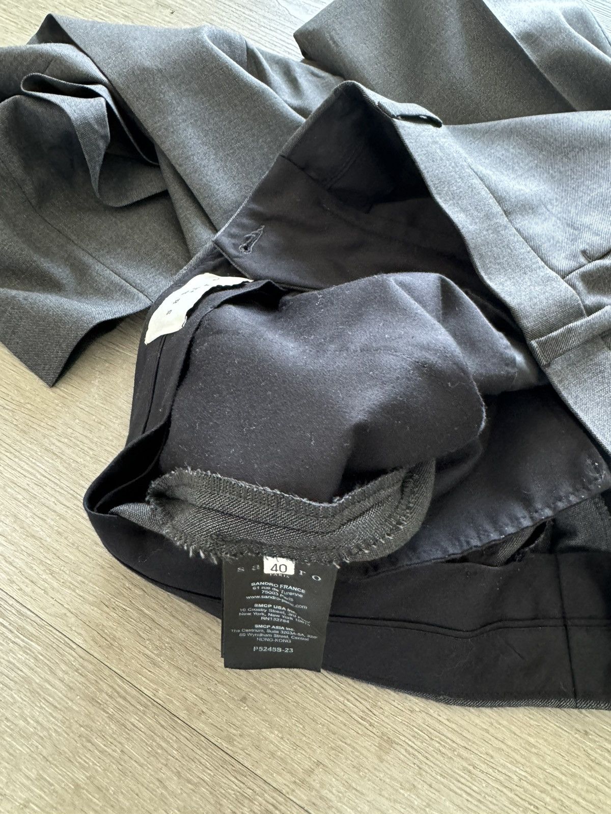 Sandro Sandro suit Grey size 46 Size 46R - 5 Thumbnail