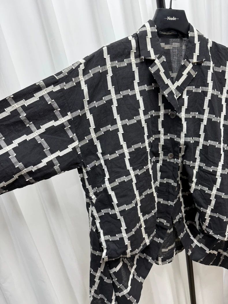 Issey Miyake Issey Miyake Black Pen Period deconstructs the three-quart Size S / US 4 / IT 40 - 3 Thumbnail