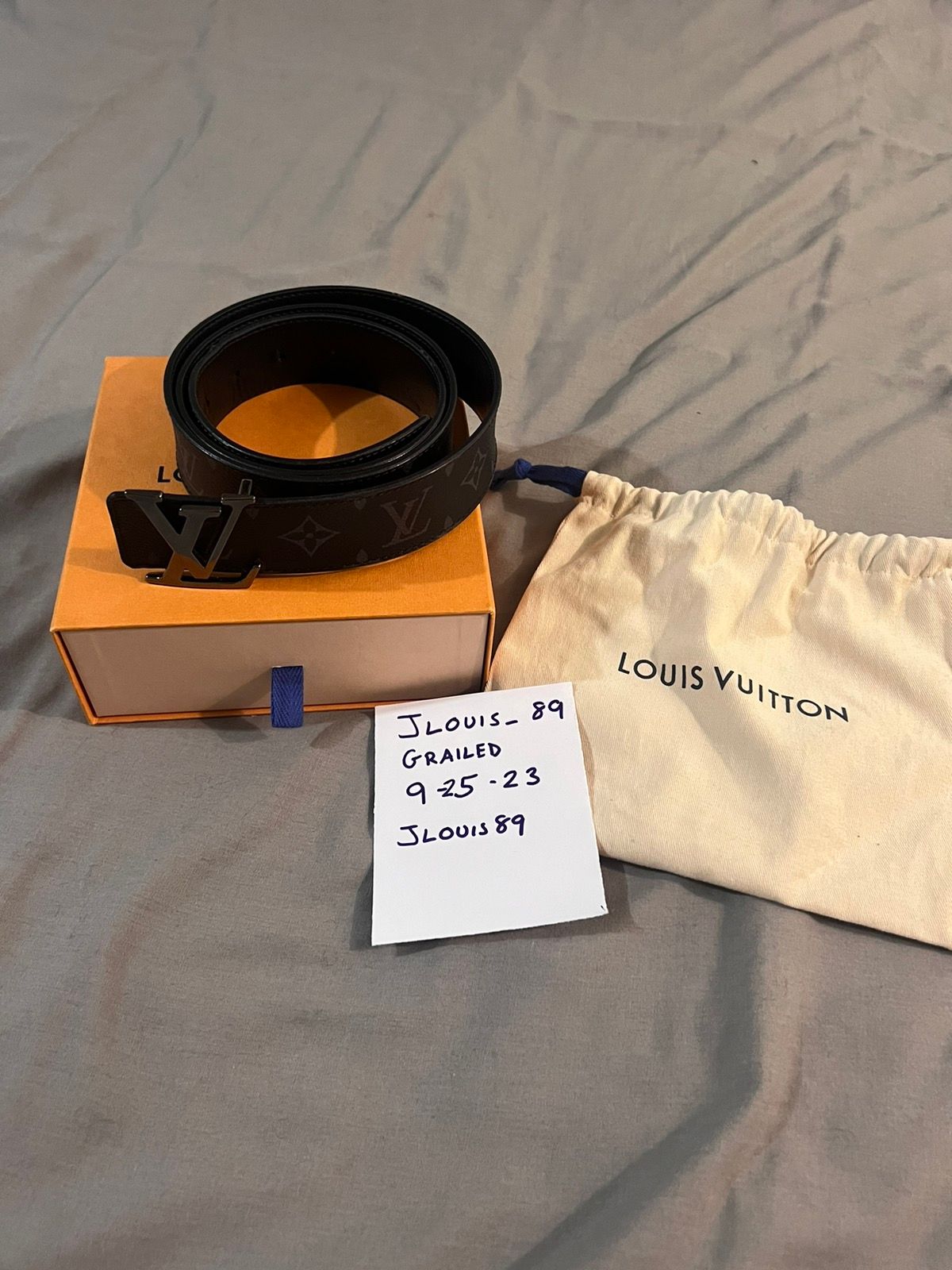 Louis Vuitton 2019 Reversible 40mm Belt XL