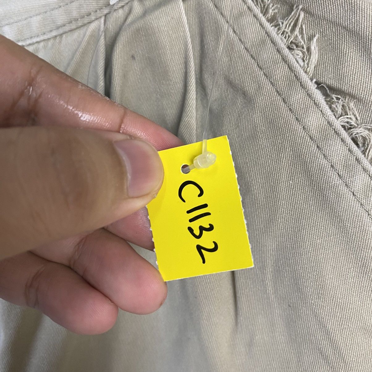 Japanese Brand DL Caral Beige Cargo Multipocket Pants #C1132 Size US 26 / EU 42 - 13 Thumbnail