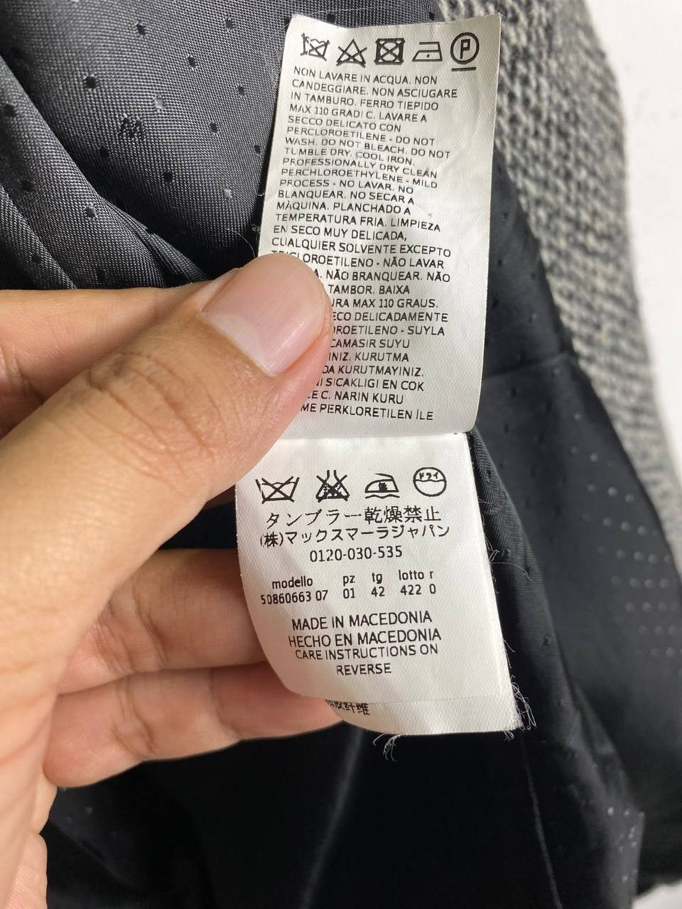 If Six Was Nine × Weekend Max Mara weekend by max mara wool jacket very nice design Size M / US 6-8 / IT 42-44 - 10 Thumbnail