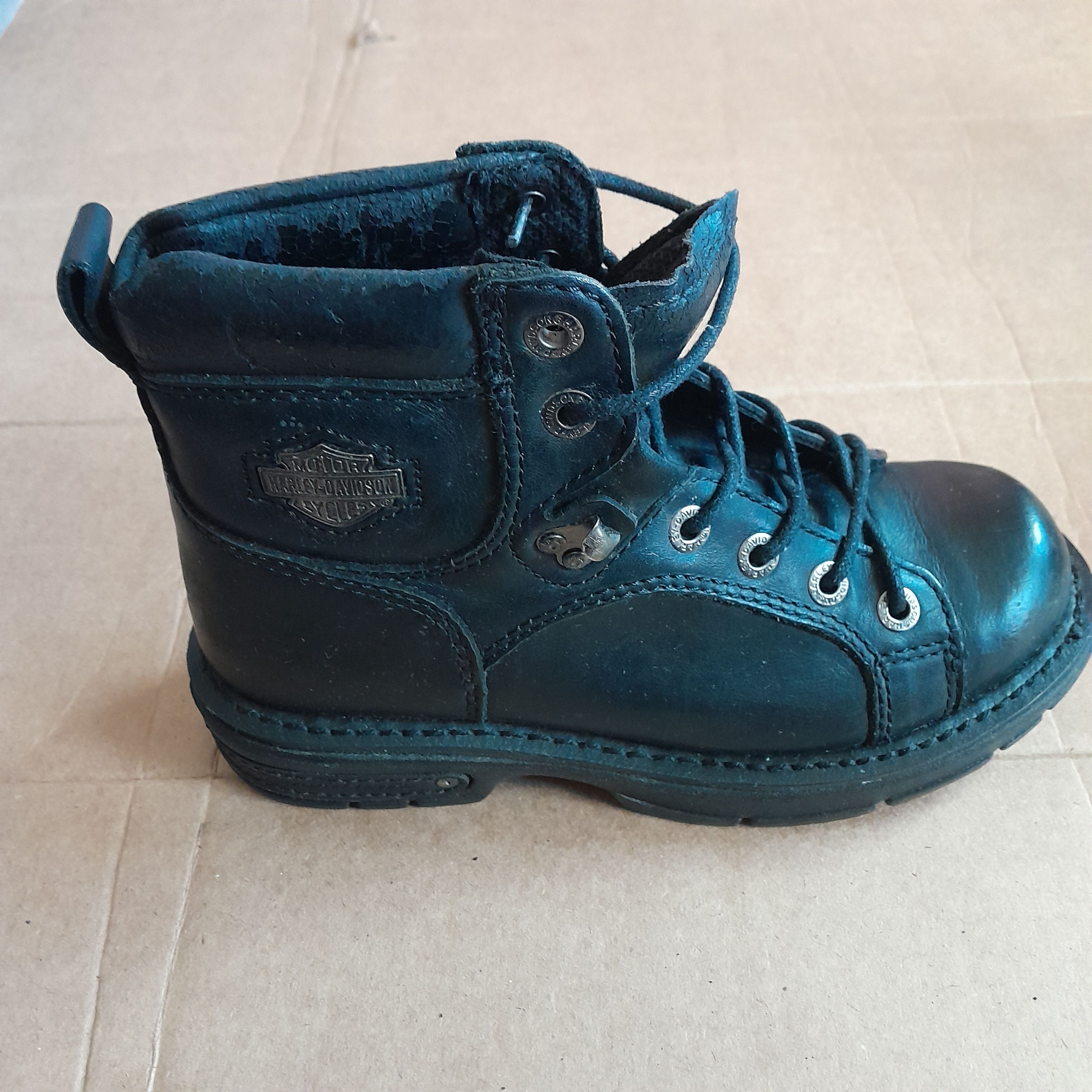 Harley Davidson Vintage Harley-Davidson Women’s Black Boots Size US 6 / IT 36 - 4 Thumbnail