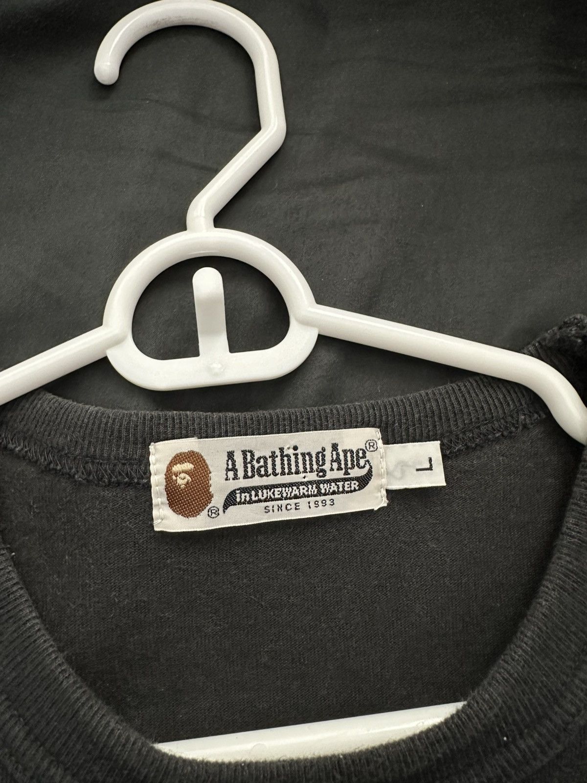 Bape Bape Lukewarm Water Vintage Tee Size US L / EU 52-54 / 3 - 3 Thumbnail