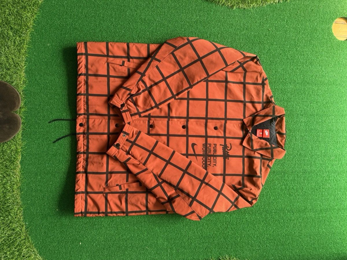 Nike × Patta x patta reverse coaches plaid print jacket Size US XL / EU 56 / 4 - 4 Thumbnail