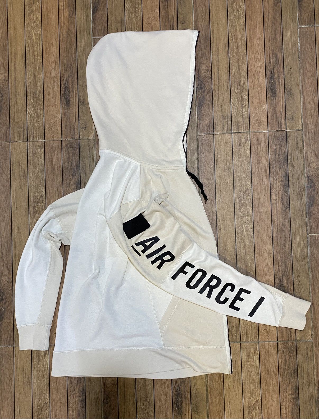 Nike NIKE Air Force 1 Tech Full Zip Hoodie Size US M / EU 48-50 / 2 - 3 Thumbnail