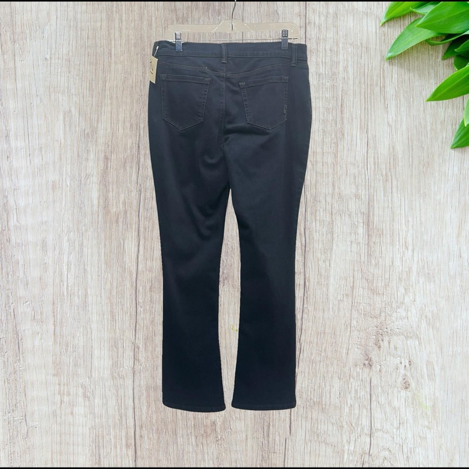 Style & Co Style & co. Dark Blue Bootcut Jeans size 12P Size 34" / US 12 / IT 48 - 2 Thumbnail