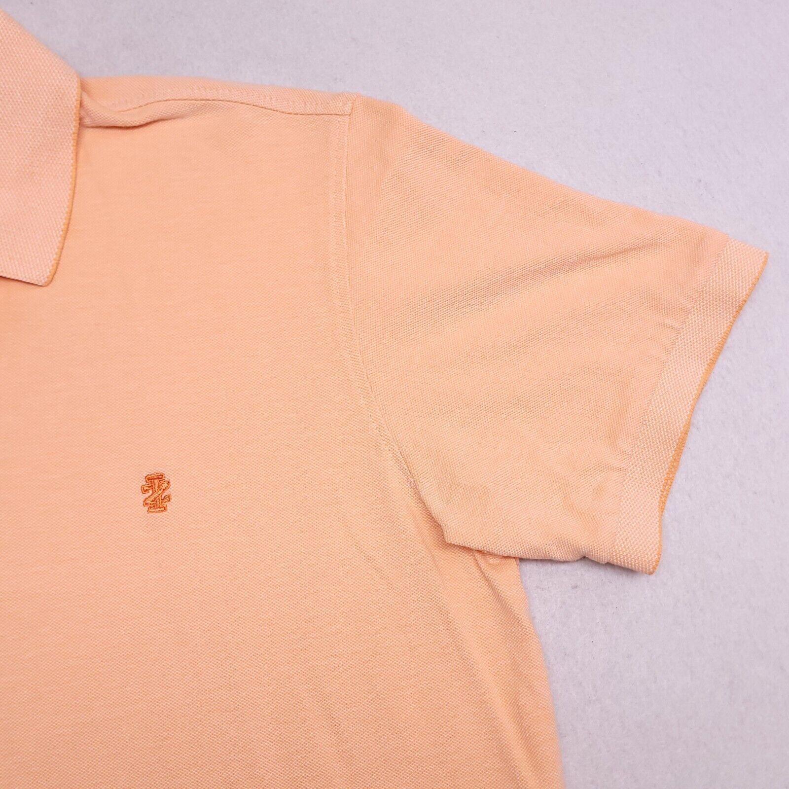 Izod IZOD Pullover Polo Shirt Adult Mens Size Large L Orange Size US L / EU 52-54 / 3 - 5 Thumbnail