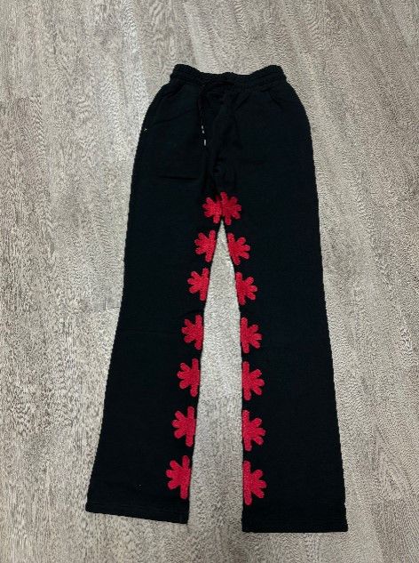 LOSTSHDWS LOSTSHDWS Single Layered Classic Black & Red Sweats Size US 30 / EU 46 - 1 Preview