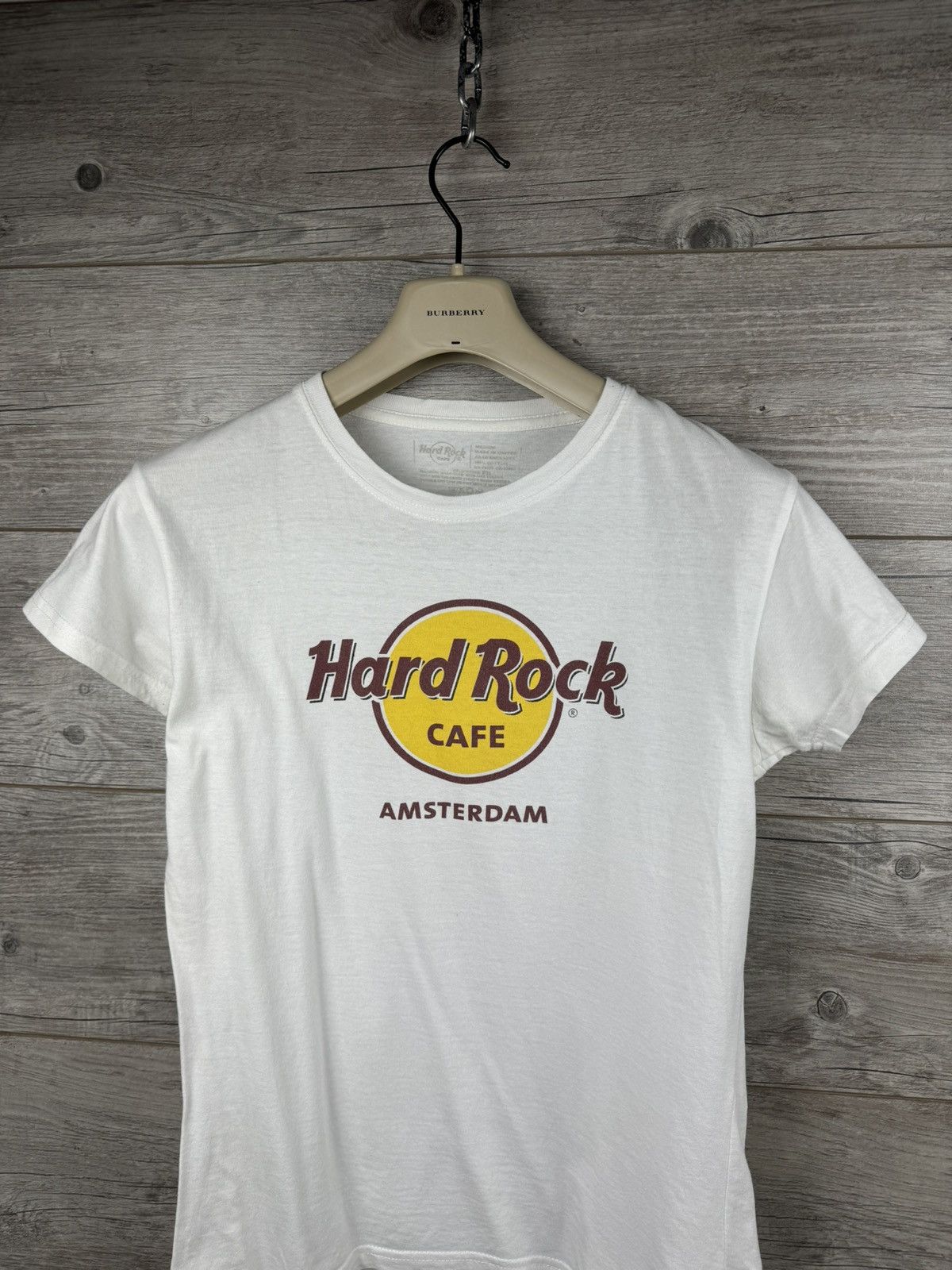 Hard Rock Cafe Hard Rock Cafe Amsterdam 💃 woman tee size M/L Size L / US 10 / IT 46 - 3 Thumbnail