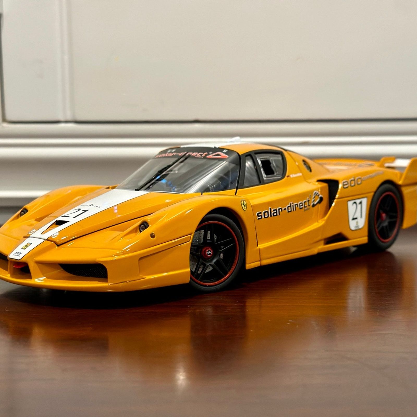 image of Ferrari Enzo Fxx 1/18 | Hotwheels Elite in Orange, Men's