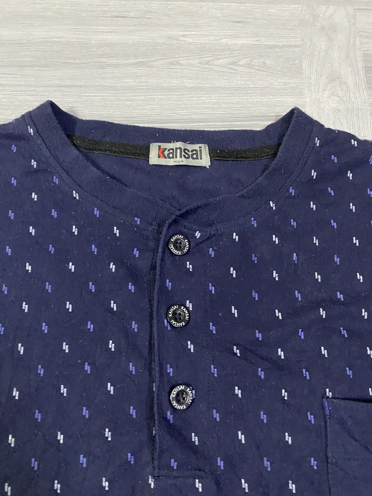 Kansai Yamamoto Vintage Pyjama 🔥 RARE 🔥 Kansai Yamamoto T-Shirt Size US L / EU 52-54 / 3 - 7 Thumbnail