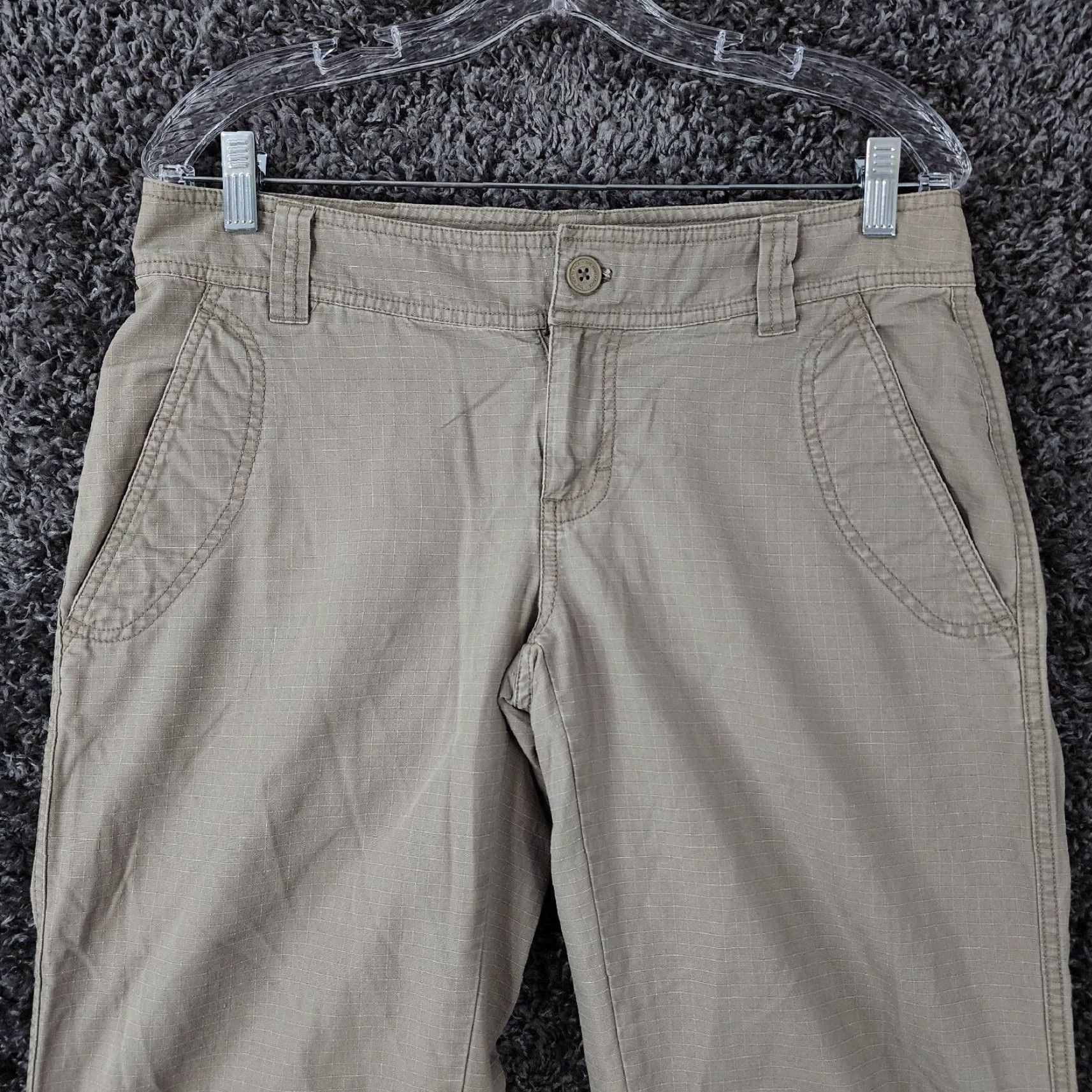 The North Face The North Face Womens Capris Beige Straight Loose Size 8 Regular Pants Size ONE SIZE - 2 Thumbnail