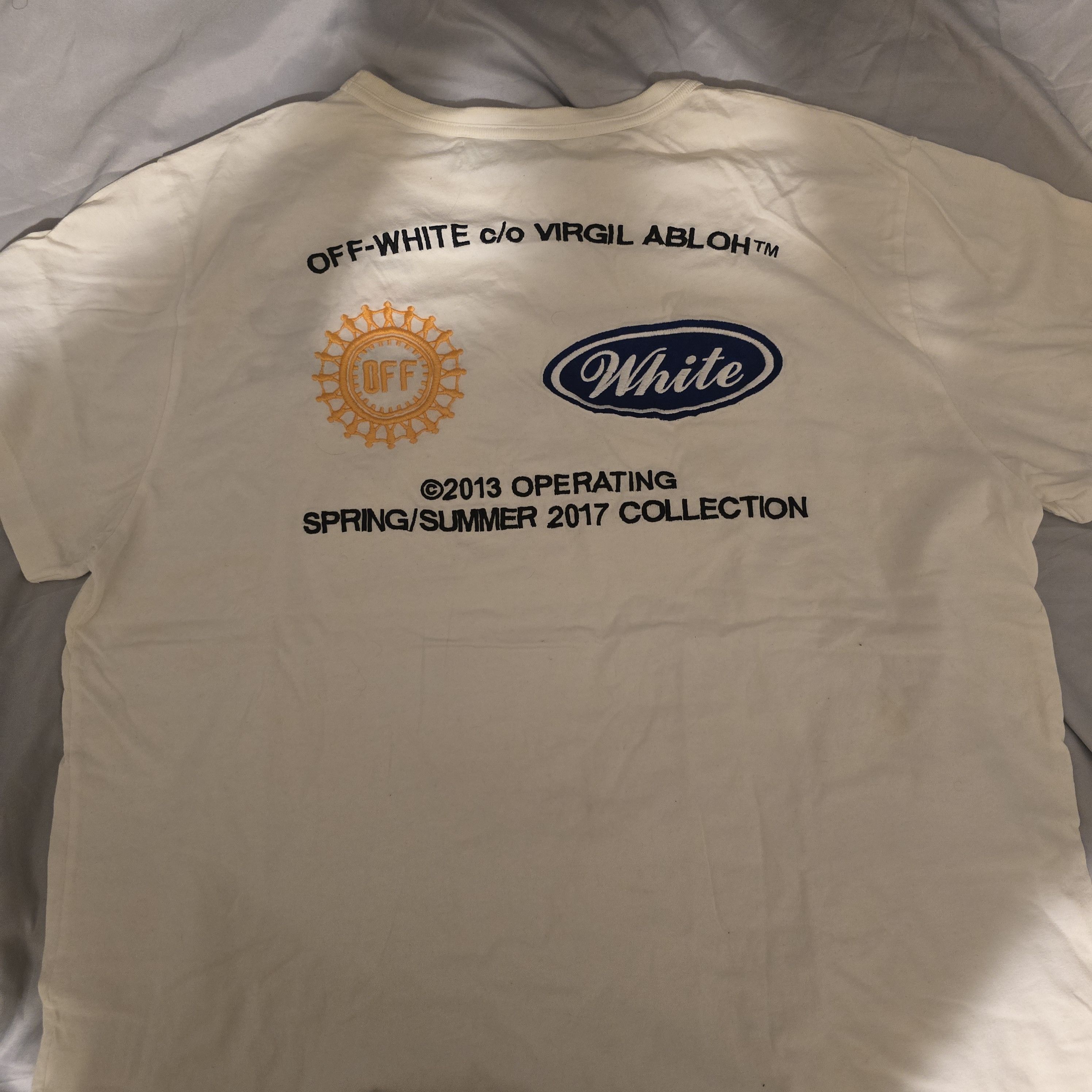 Off-White Off-White c/o Virgil Abloh 2017 Ford Work T-Shirt Size US L / EU 52-54 / 3 - 4 Thumbnail