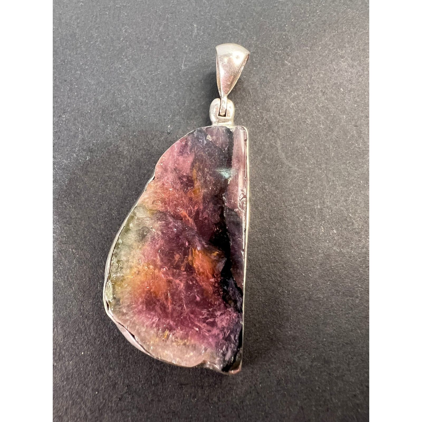 Other NEW Watermelon multi tourmaline 925 pendant 7.91 grams Size ONE SIZE - 11 Thumbnail