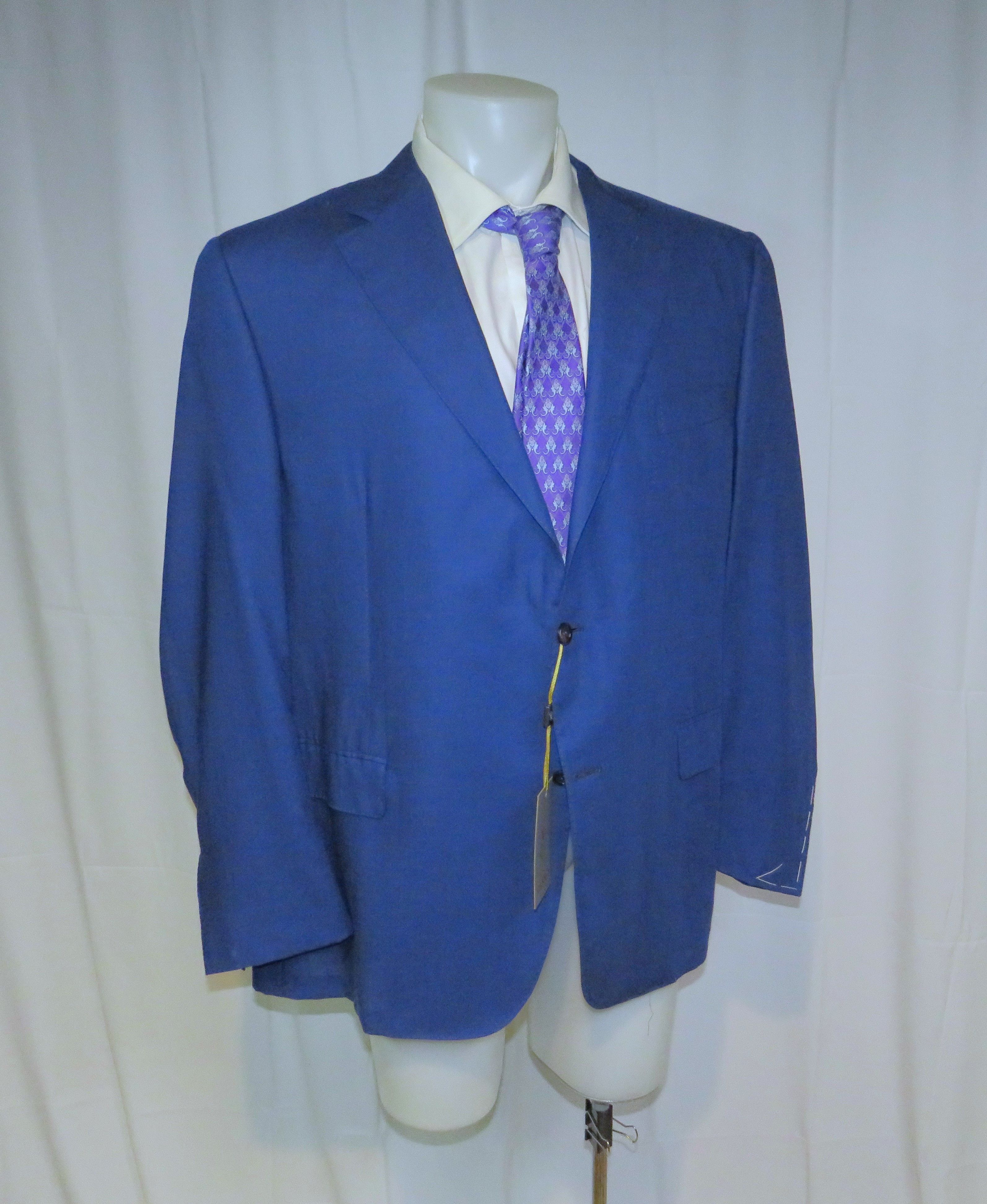 Canali 1934 Exclusive 100% Cashmere Two Button Blazer 54R NWT $3250 Size 54R - 8 Thumbnail