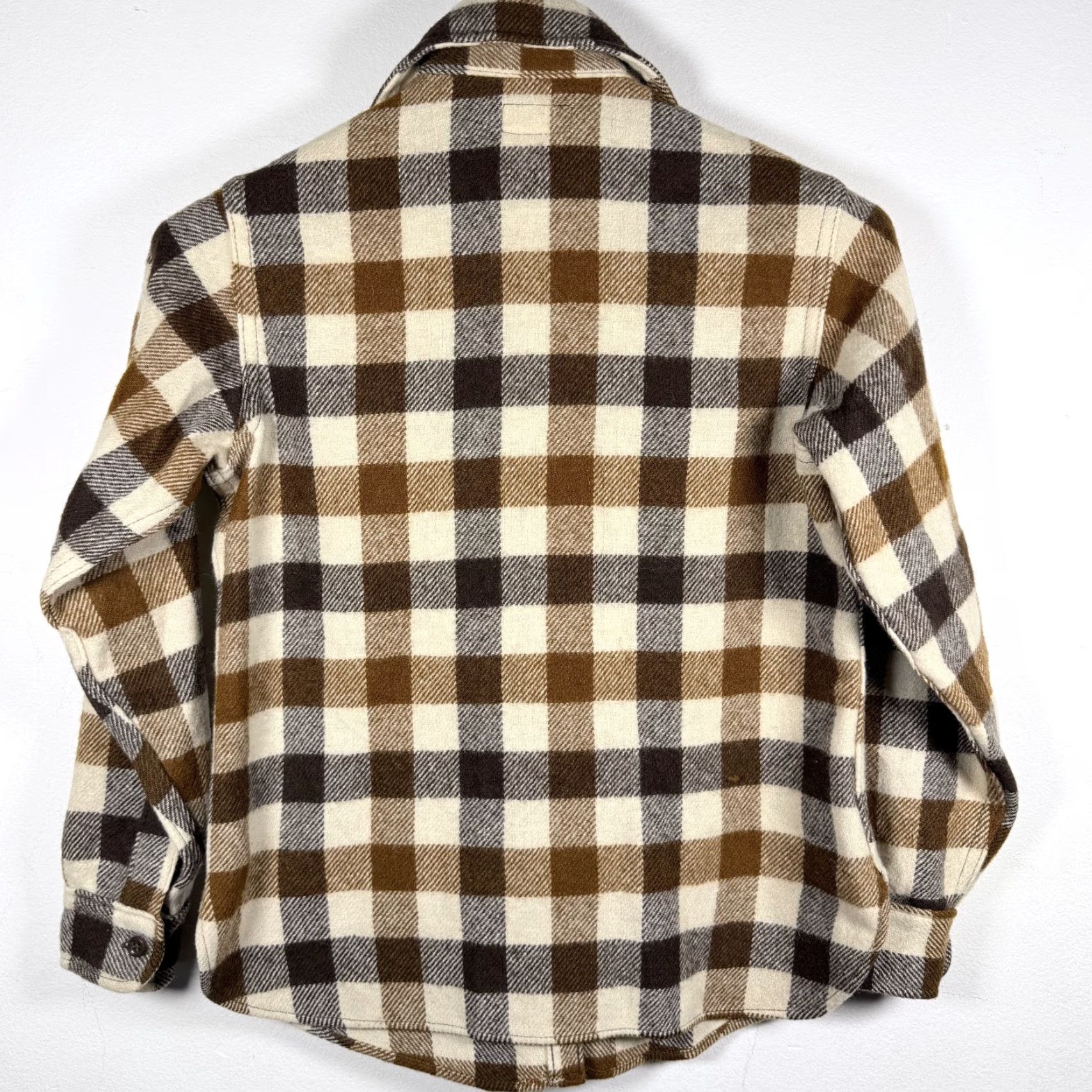 Vintage VINTAGE L.L. Bean Shirt Brown Plaid Long Sleeve Button-Up Women's Size 12 Size XL / US 12-14 / IT 48-50 - 7 Thumbnail