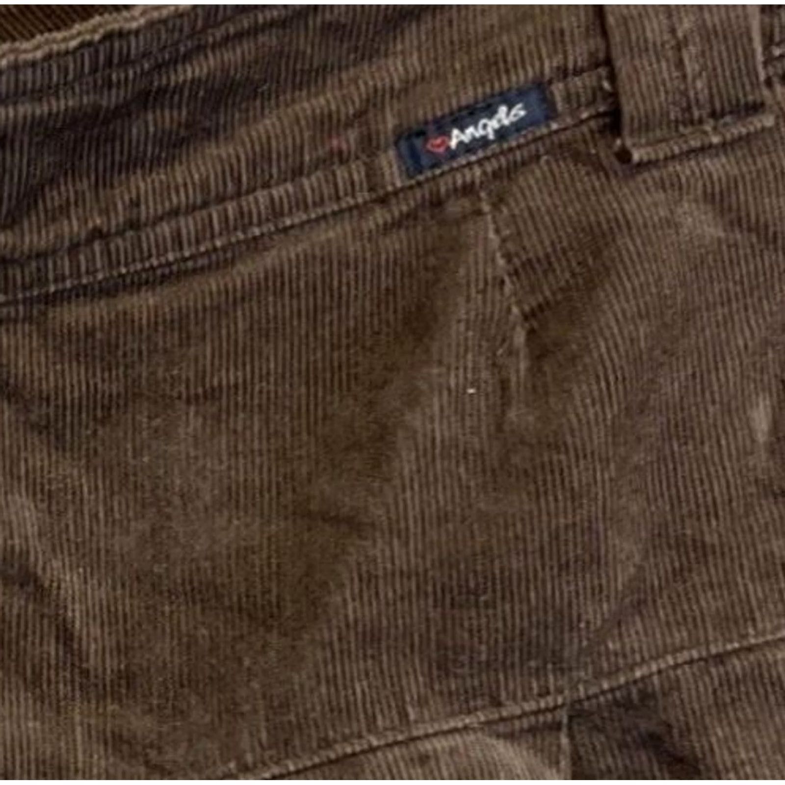 Vintage VINTAGE Angels Corduroy Pleated Brown Micro Mini Skirt Sz 11 2000s Women Short Zipper Skirt Angels Mens? No Size 32" / US 10 / IT 46 - 5 Thumbnail