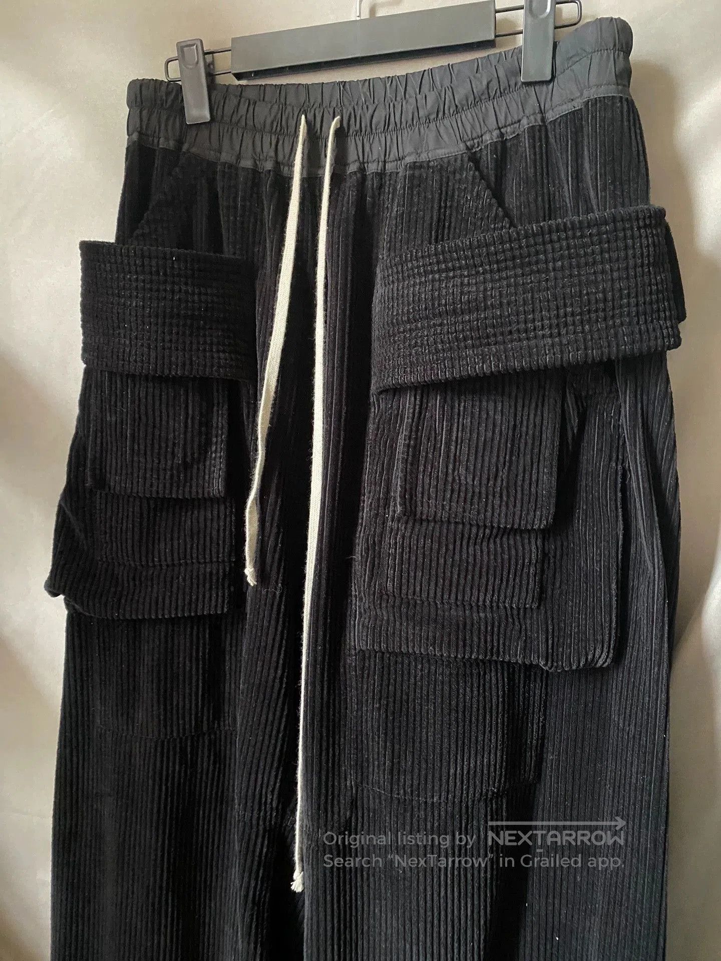 Rick Owens rick owens corduroy wide-leg pants. Size US 26 / EU 42 - 2 Thumbnail