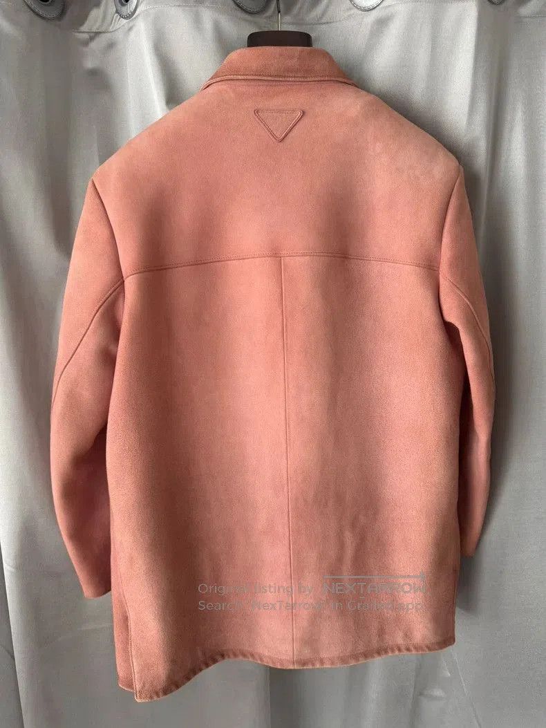 Other Pink Vintage Suede Leather Jacket. Size US M / EU 48-50 / 2 - 2 Thumbnail