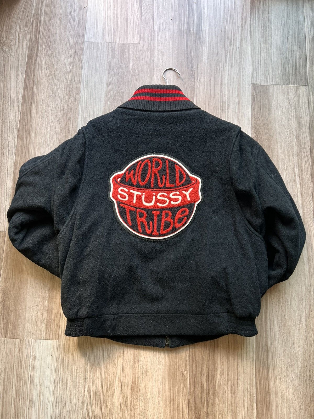 Stussy 35th anniversary international tribe varsity XL | Grailed