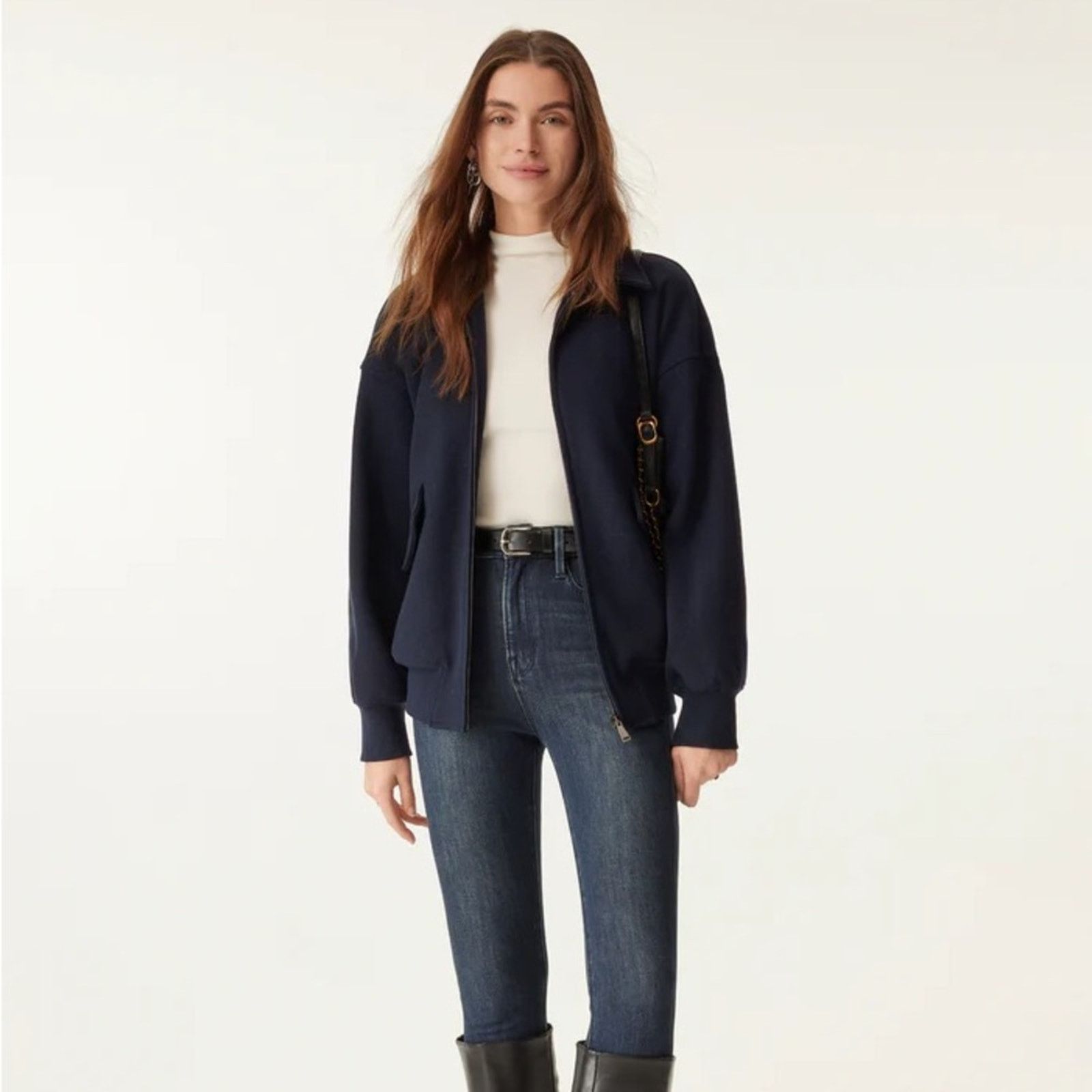 Other NEW - OGL ZIP-Up Chic Jacket - plum berry - Small - $79 Size S / US 4 / IT 40 - 5 Thumbnail
