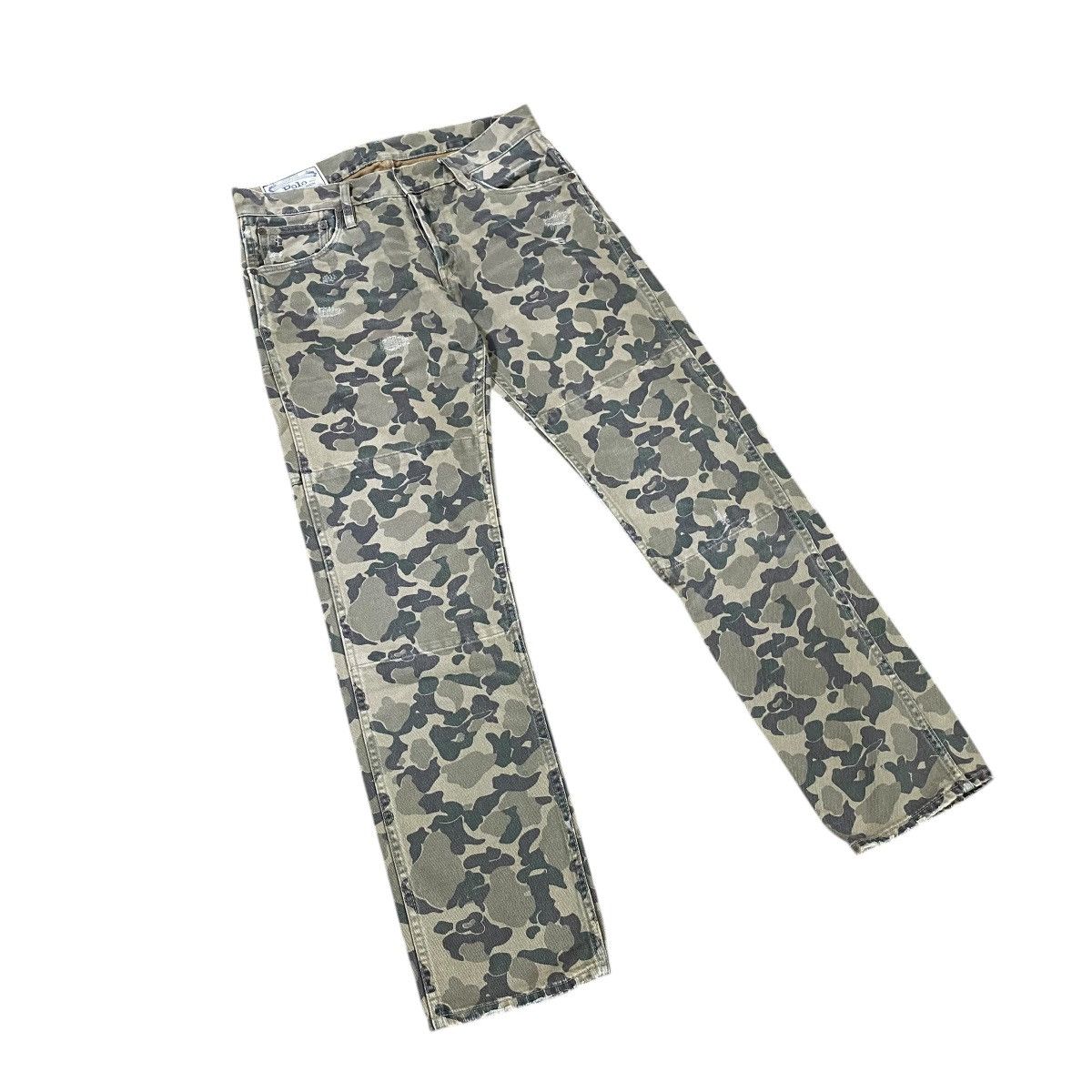 Polo Ralph Lauren Polo Ralph Lauren Vintage Camouflage Varick Slim Straight Size US 30 / EU 46 - 4 Thumbnail