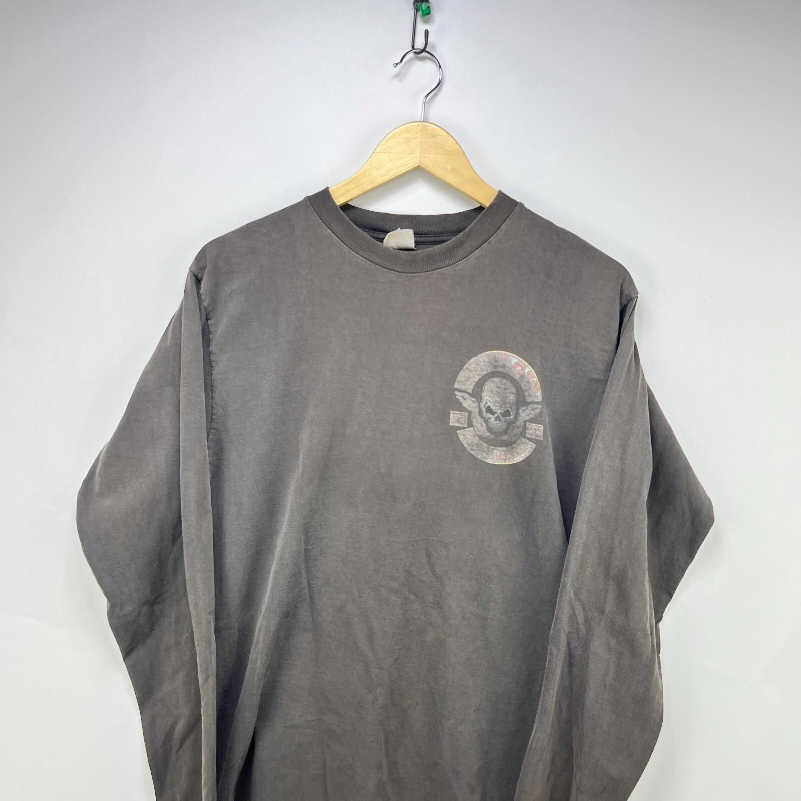 Other Vintage 2000 Sturgis Skull Sun Faded Biker Shirt Medium Size US M / EU 48-50 / 2 - 4 Thumbnail