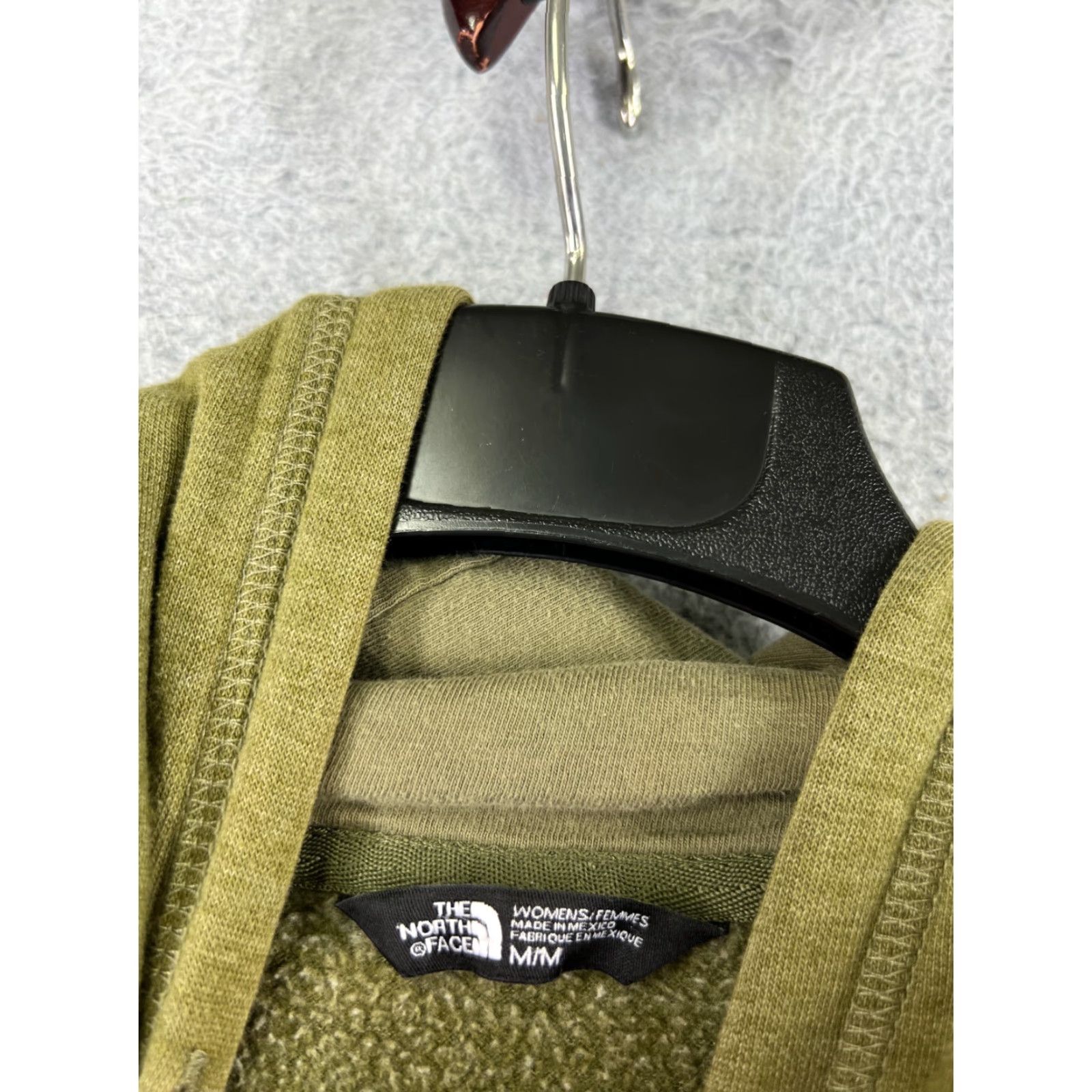 The North Face The North Face Hoodie Women M Green Gold Pullover Hoodie Cotton Read Floral Logo Pockets Vintage: No Size M / US 6-8 / IT 42-44 - 6 Thumbnail
