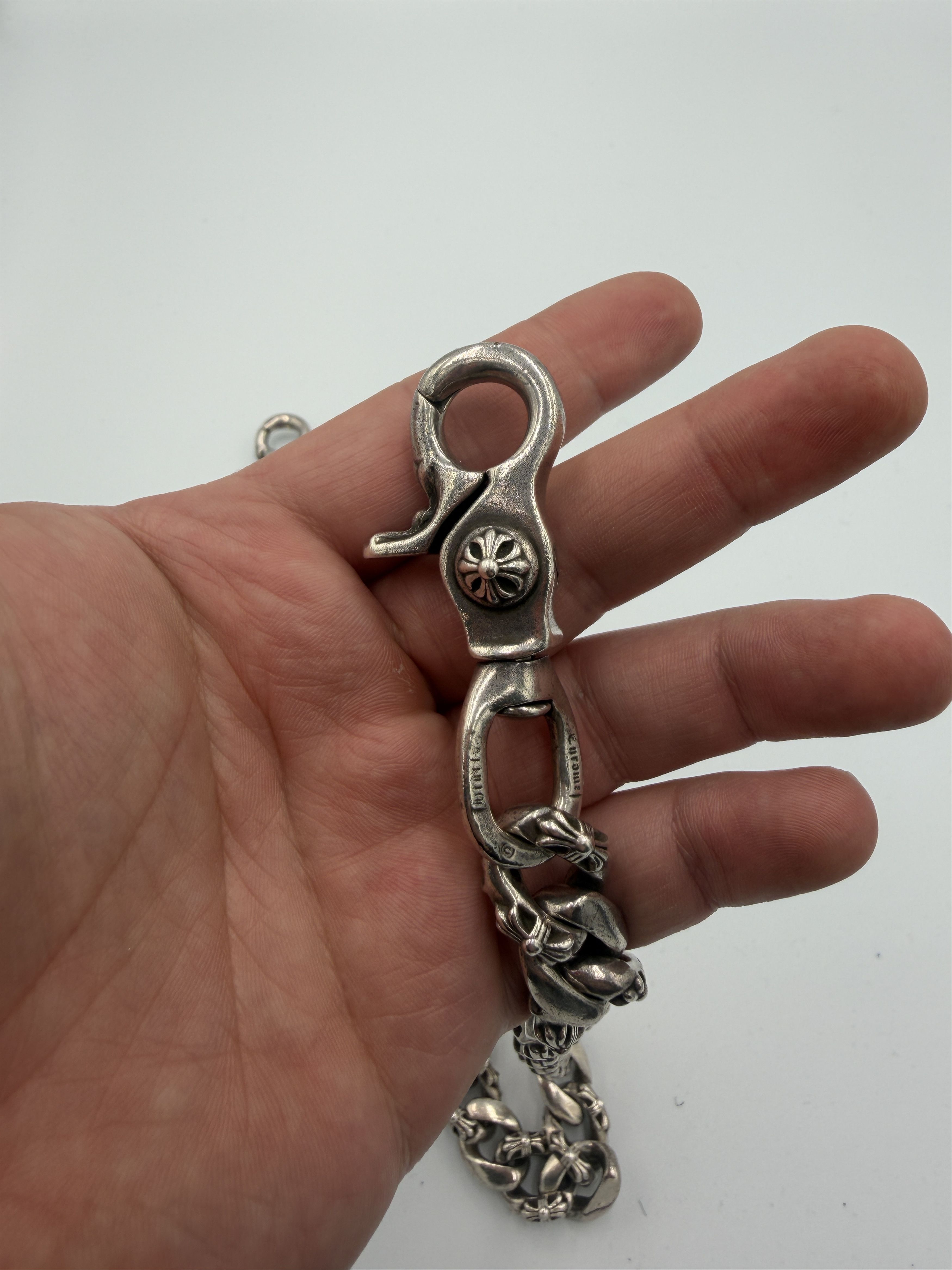 Chrome Hearts Chrome Hearts Silver Fancy Link Wallet Chain Size ONE SIZE - 2 Thumbnail