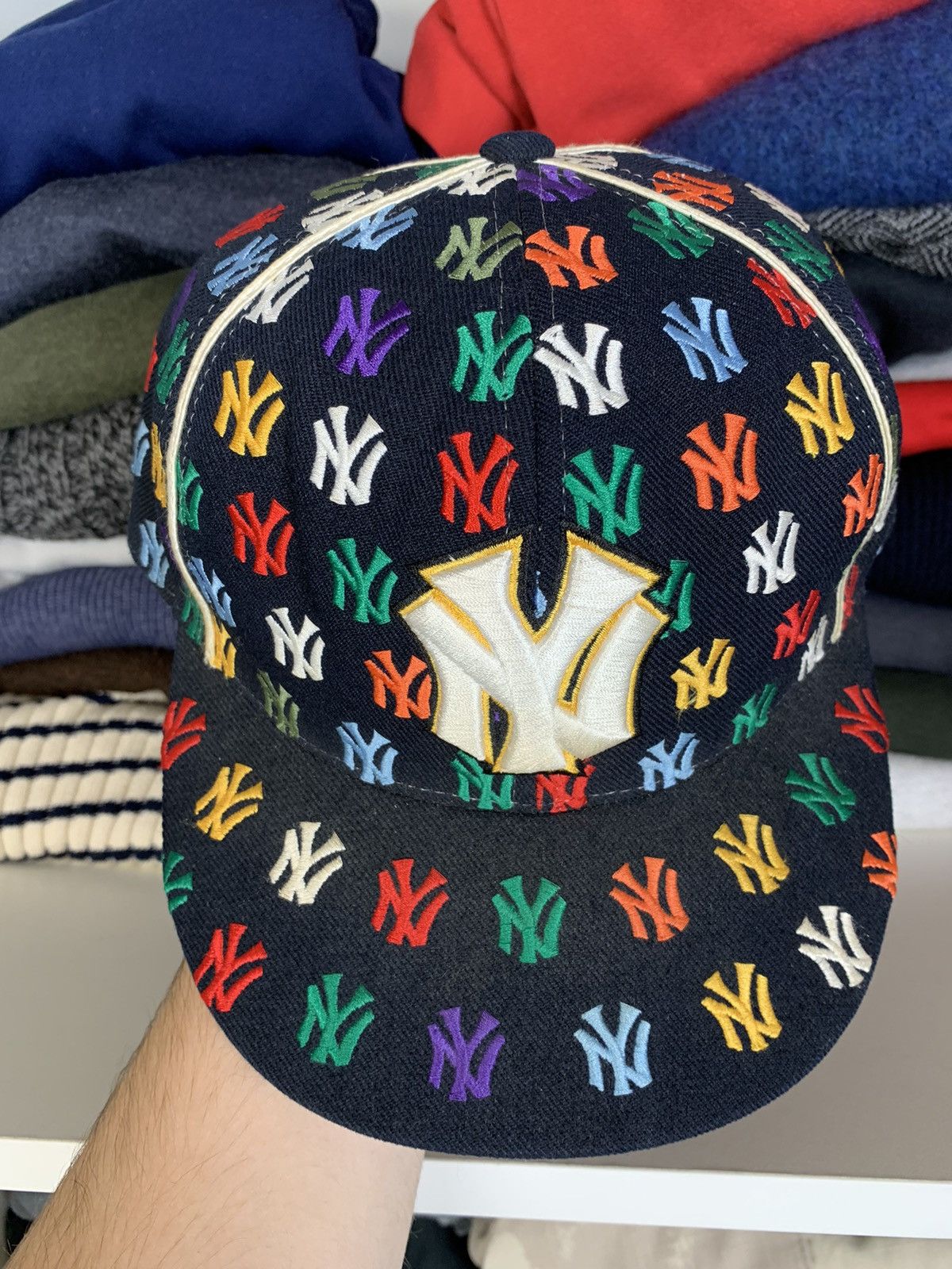 American Needle × Vintage Vintage American Needle New York Yankees MLB Snapback Hat Size ONE SIZE - 2 Thumbnail