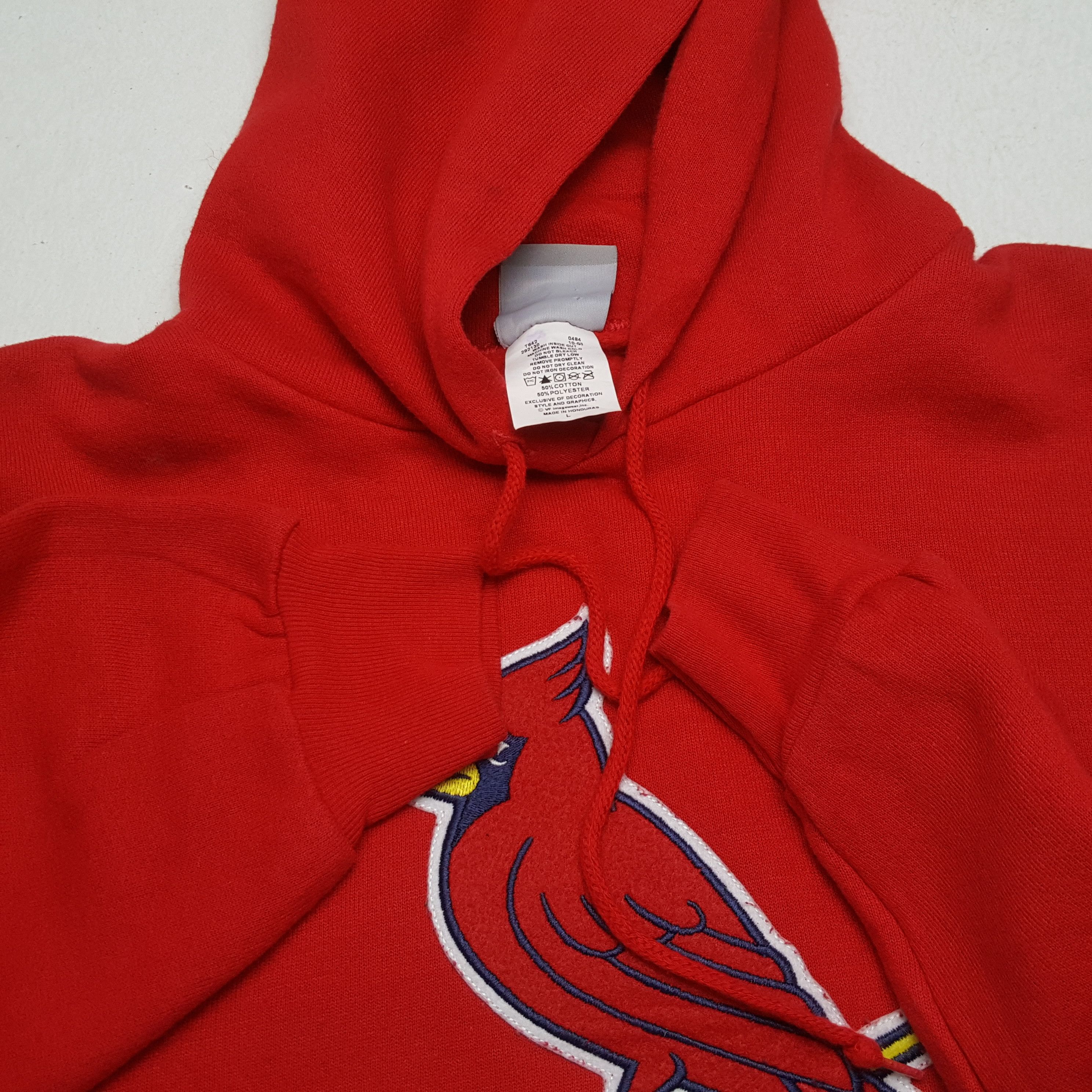 MLB × Vintage ST.LOUIS CARDINALS MLB Baseball Team Hoodies Size US XL / EU 56 / 4 - 8 Thumbnail