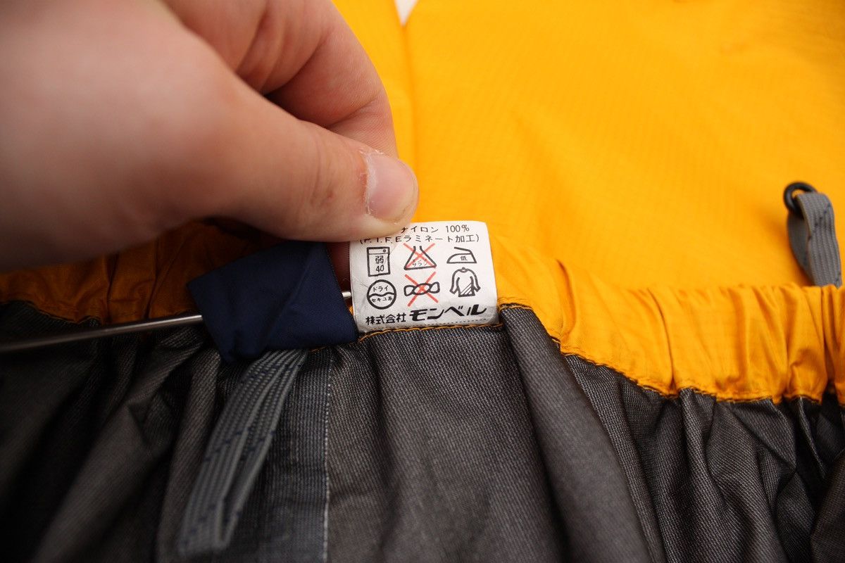 Montbell × Vintage Mont-Bell Vintage Gore-Tex Yellow Pants Made in Japan Size US 30 / EU 46 - 4 Thumbnail