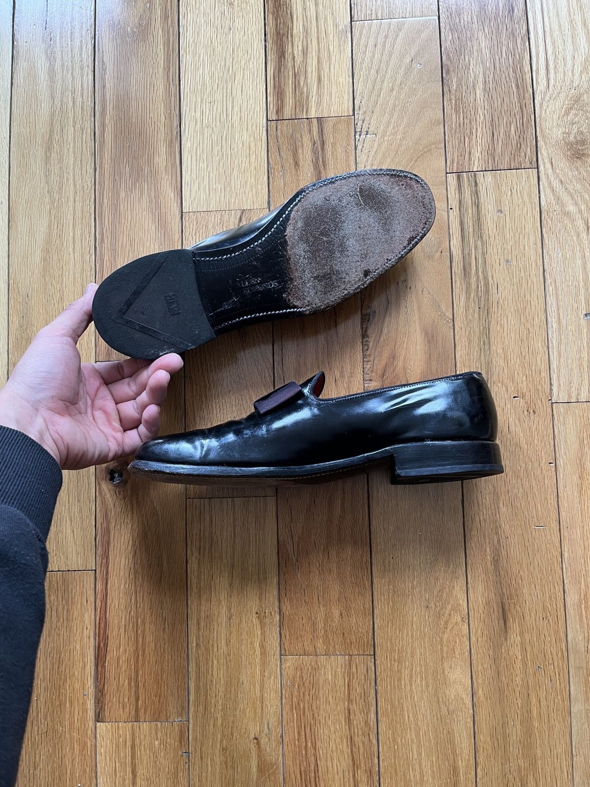 Allen Edmonds Men’s Ritz Opera Pumps with bow detail Size US 10 / EU 43 - 3 Thumbnail
