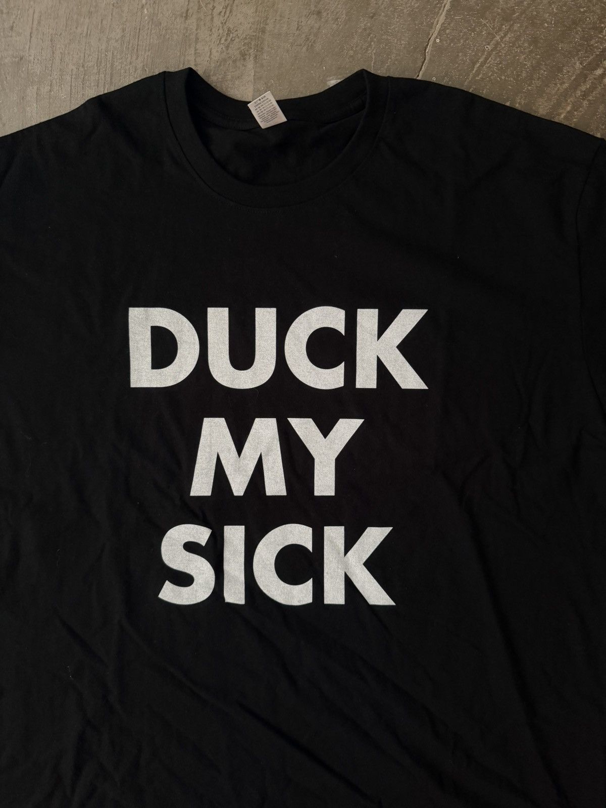 Vintage DUCK MY SICK Tee Balenciaga Kapital Supreme Size US XXL / EU 58 / 5 - 2 Thumbnail